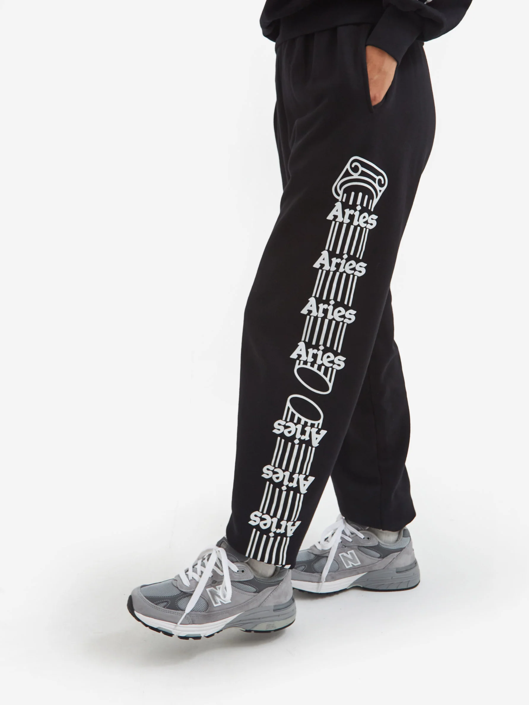 Aries Column Sweatpant W - Black - Image 3