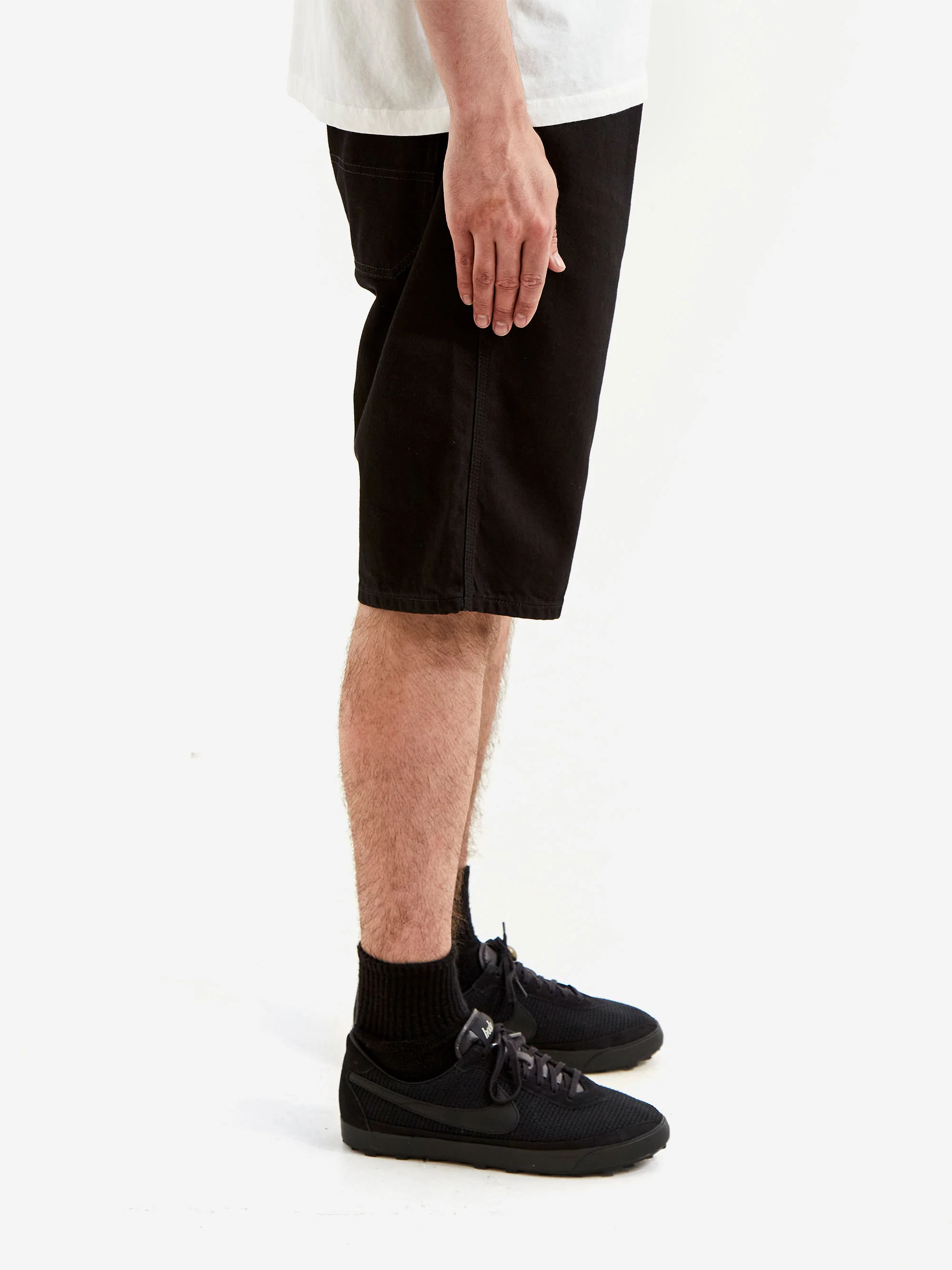 Aries Western Jean Short - Black - Image 4