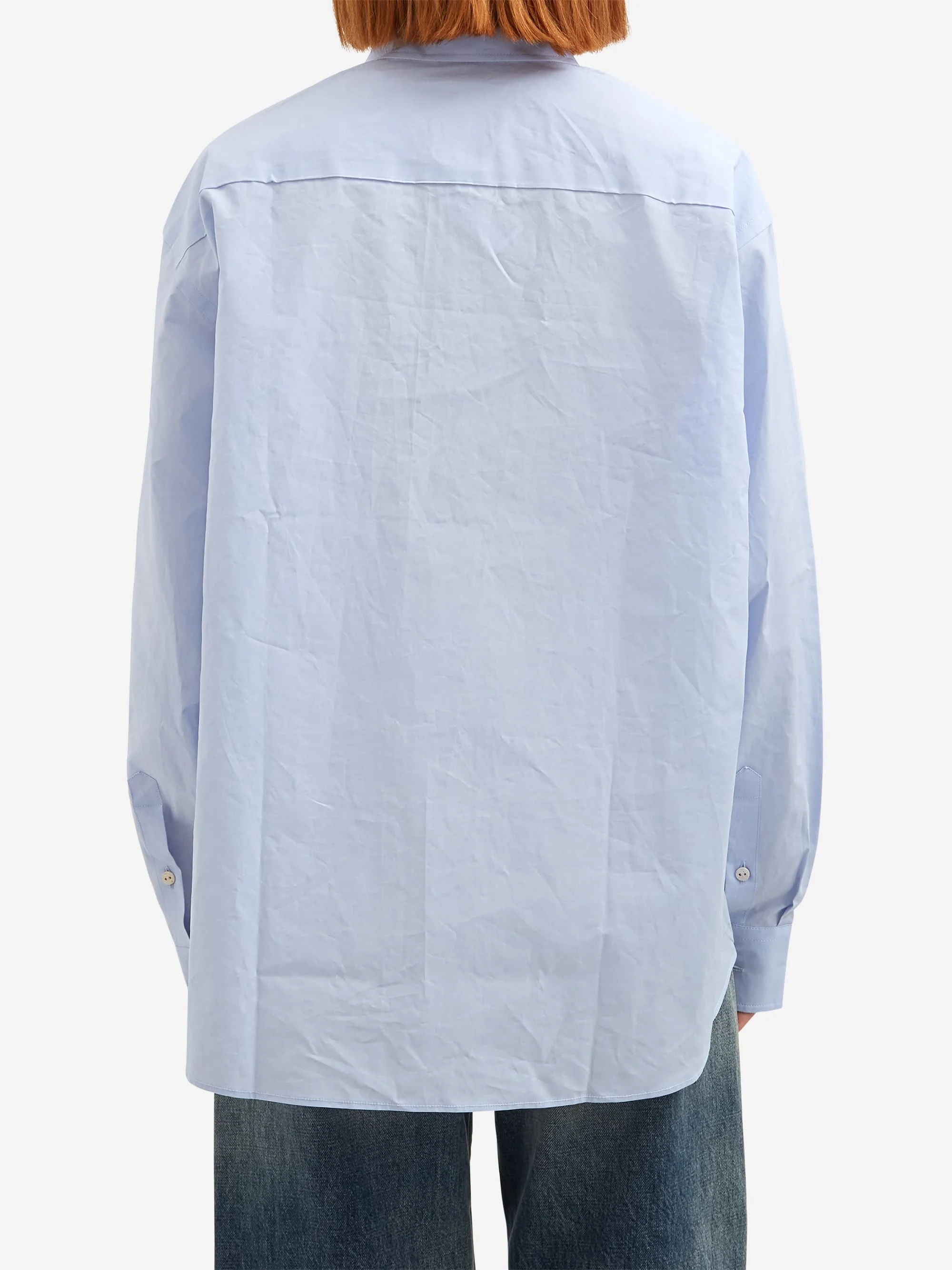 Baserange Claude Shirt - Sax Blue - Image 3