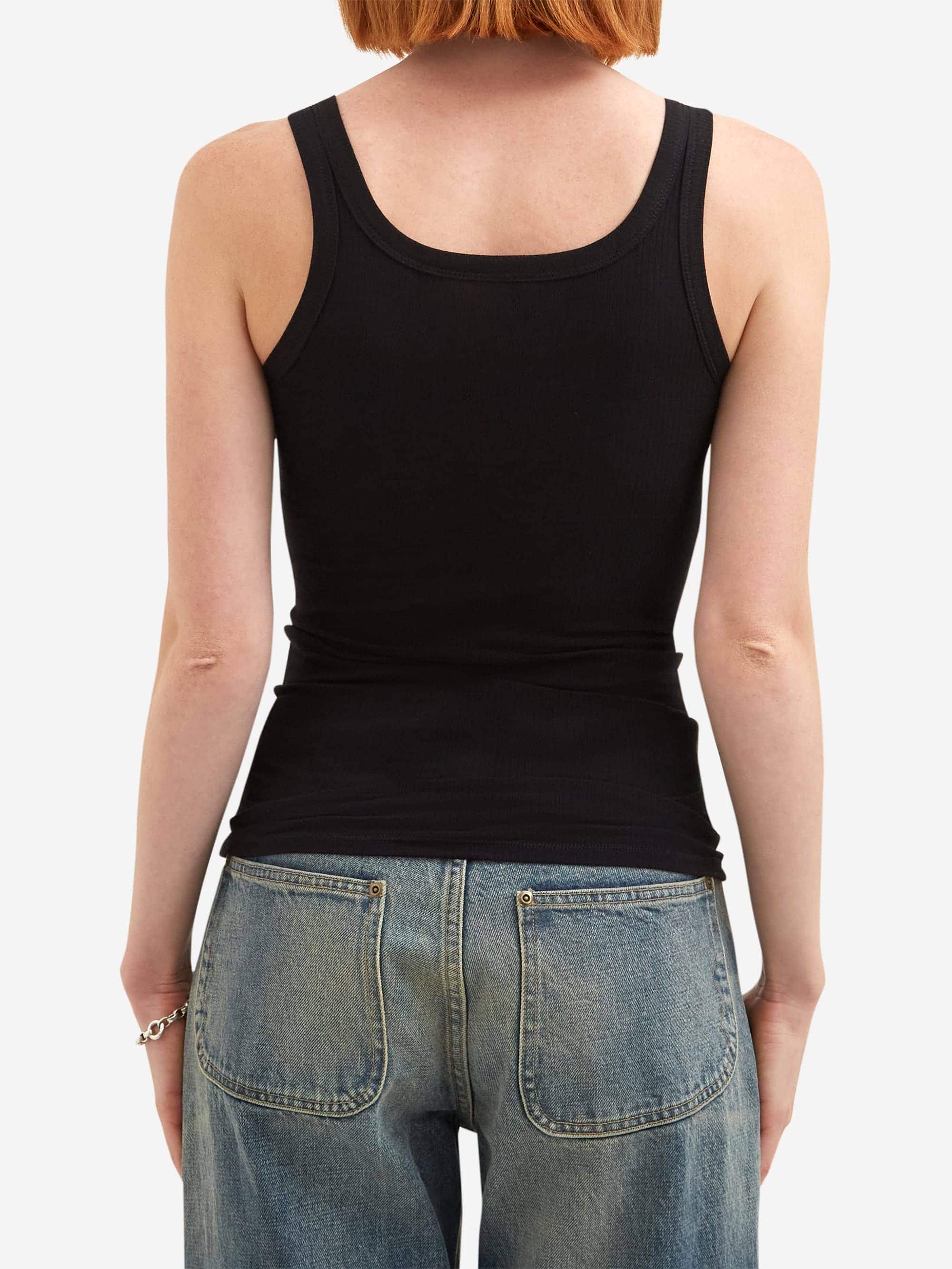 Baserange Heart Tank - Black - Image 3