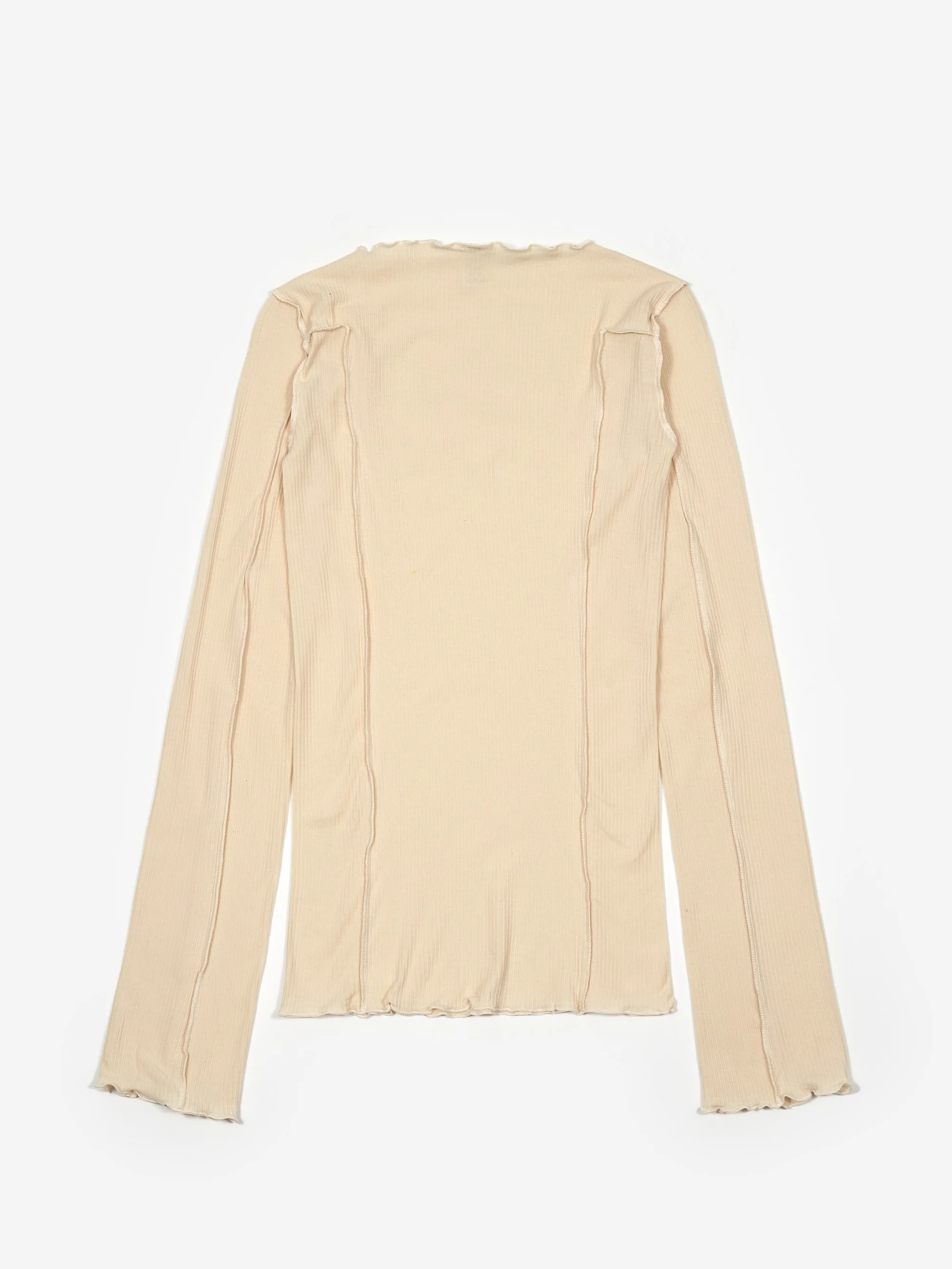 Baserange Omato Longsleeve Top - Off White - Image 6