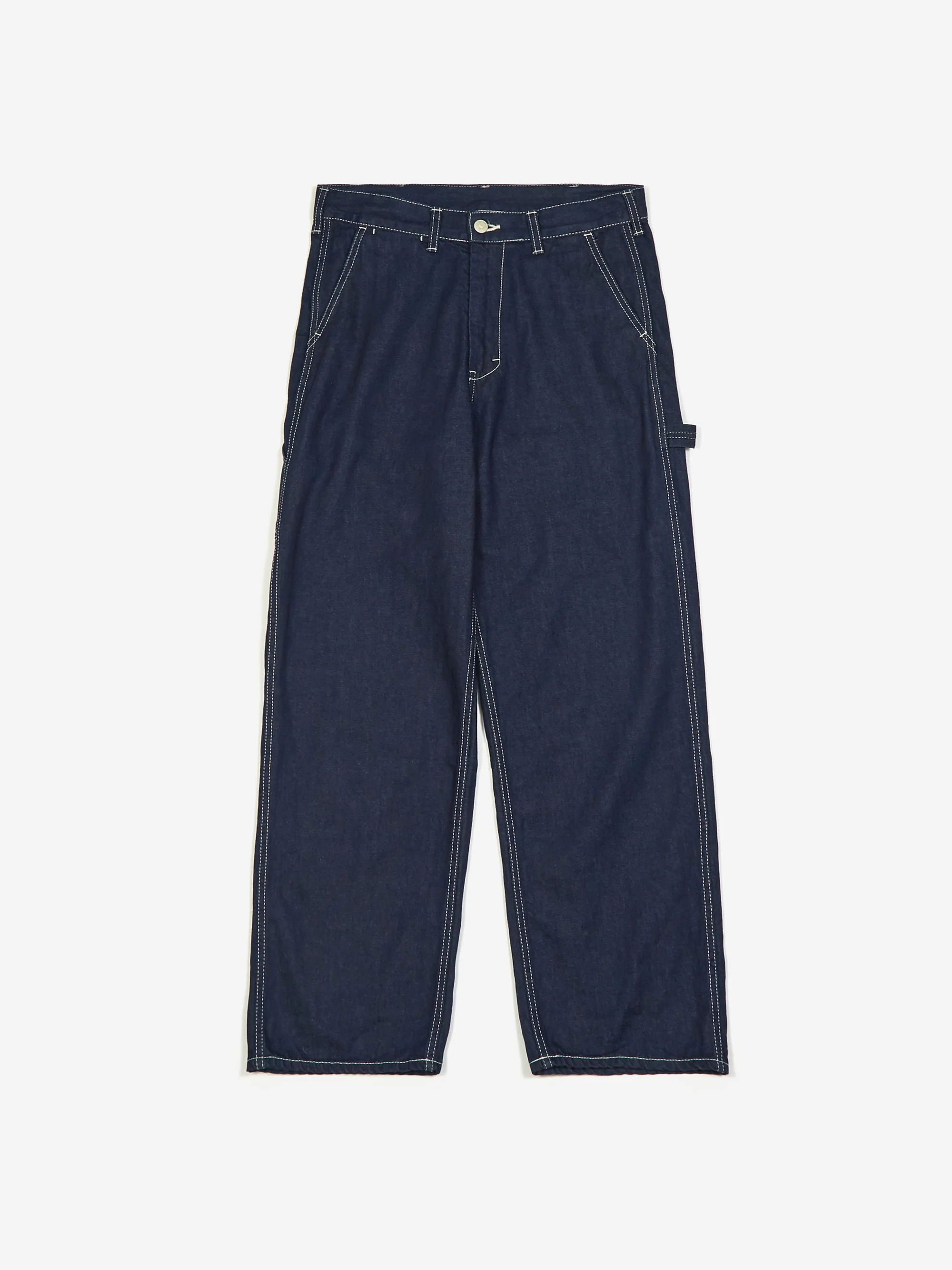 Beams Boy 12oz Denim Painter Pants - Indigo - Image 4