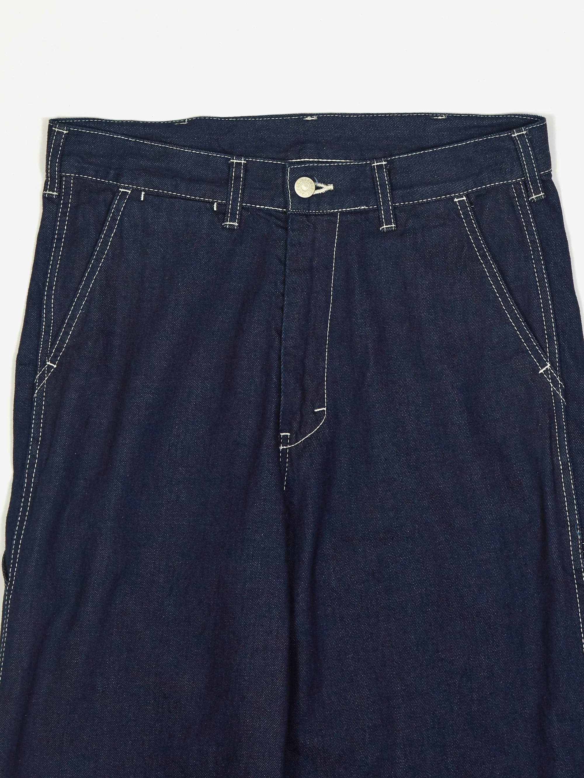 Beams Boy 12oz Denim Painter Pants - Indigo - Image 5