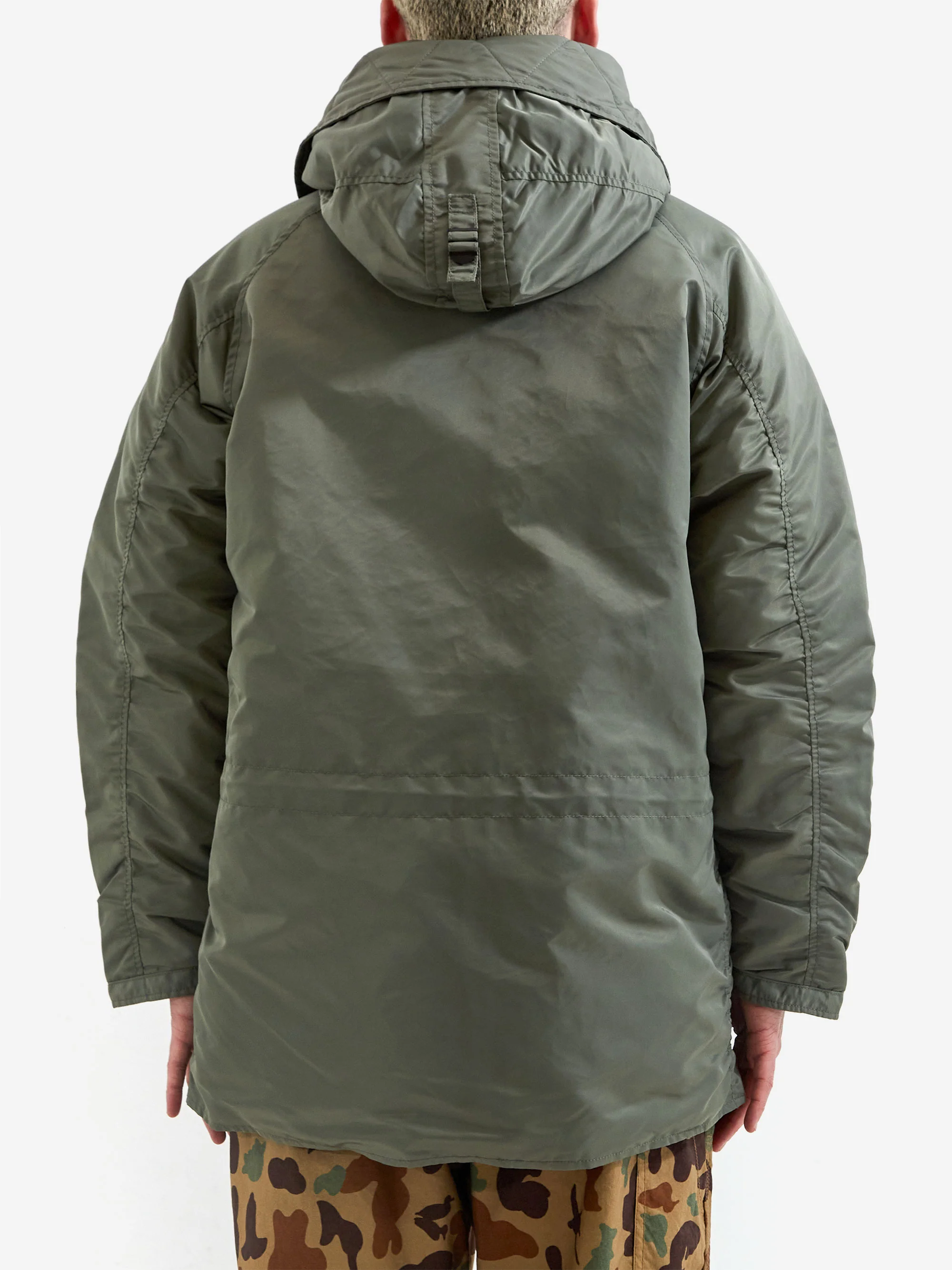 Beams Plus MIL Type N-3B Down Parka - Sage - Image 11