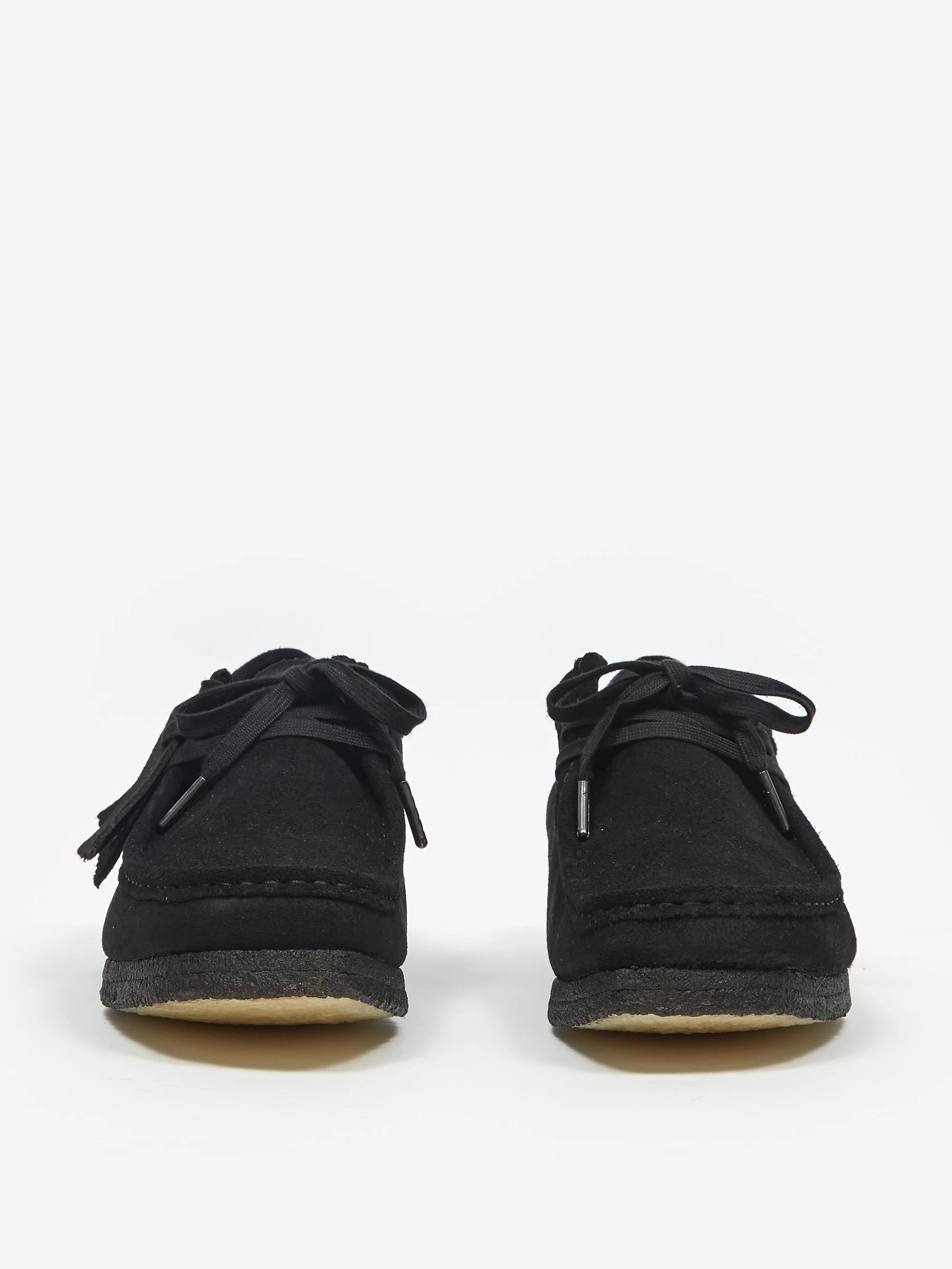 Clarks Originals Wallabee W - Black Suede - Image 3