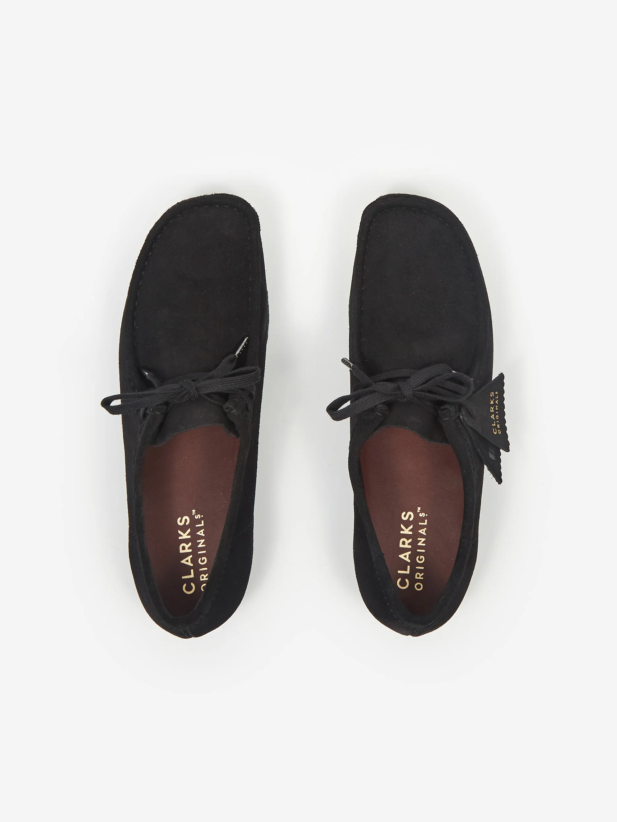 Clarks Originals Wallabee W - Black Suede - Image 6