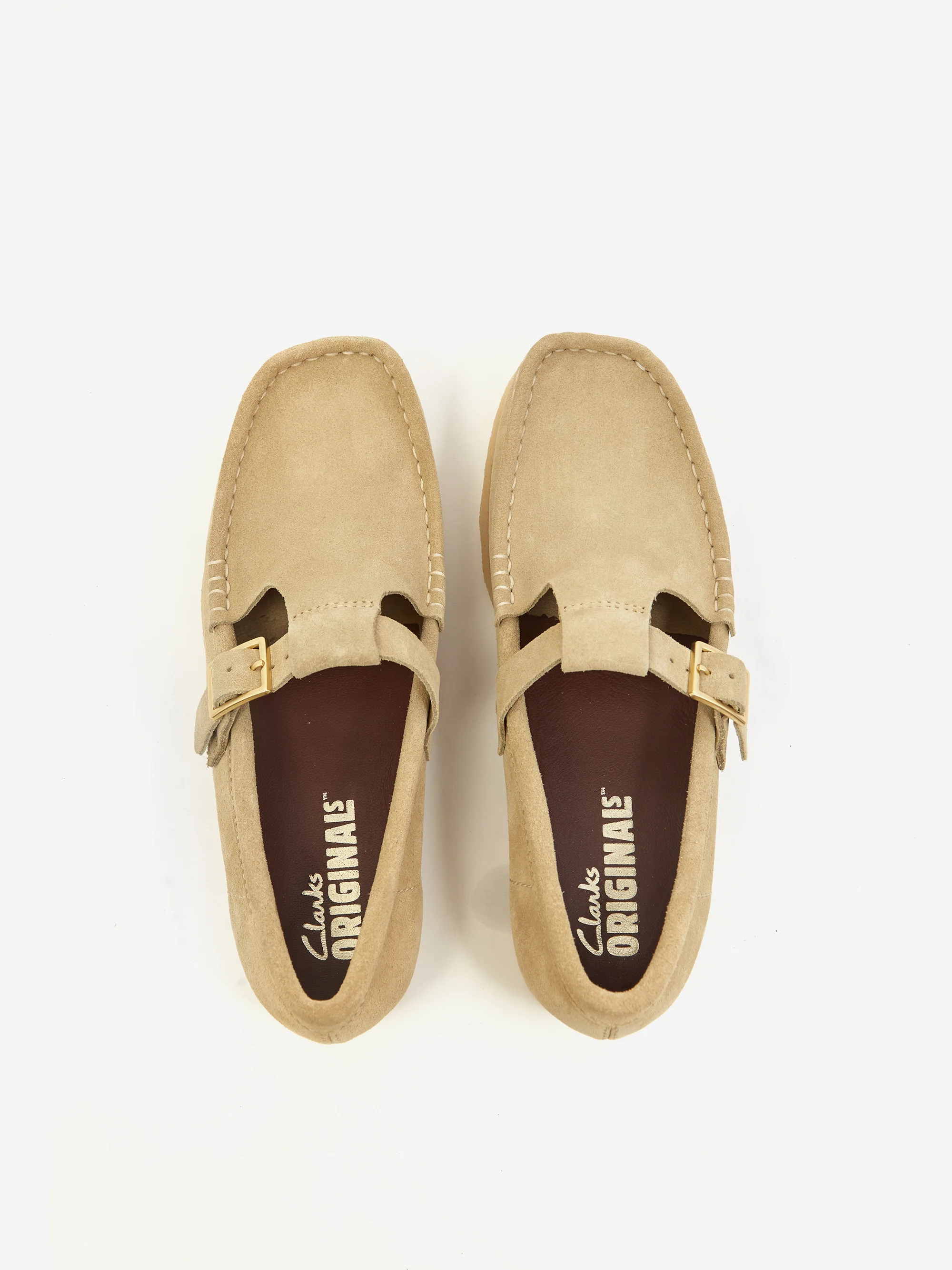 Clarks Orignals Wallabee T Bar - Maple Suede - Image 6
