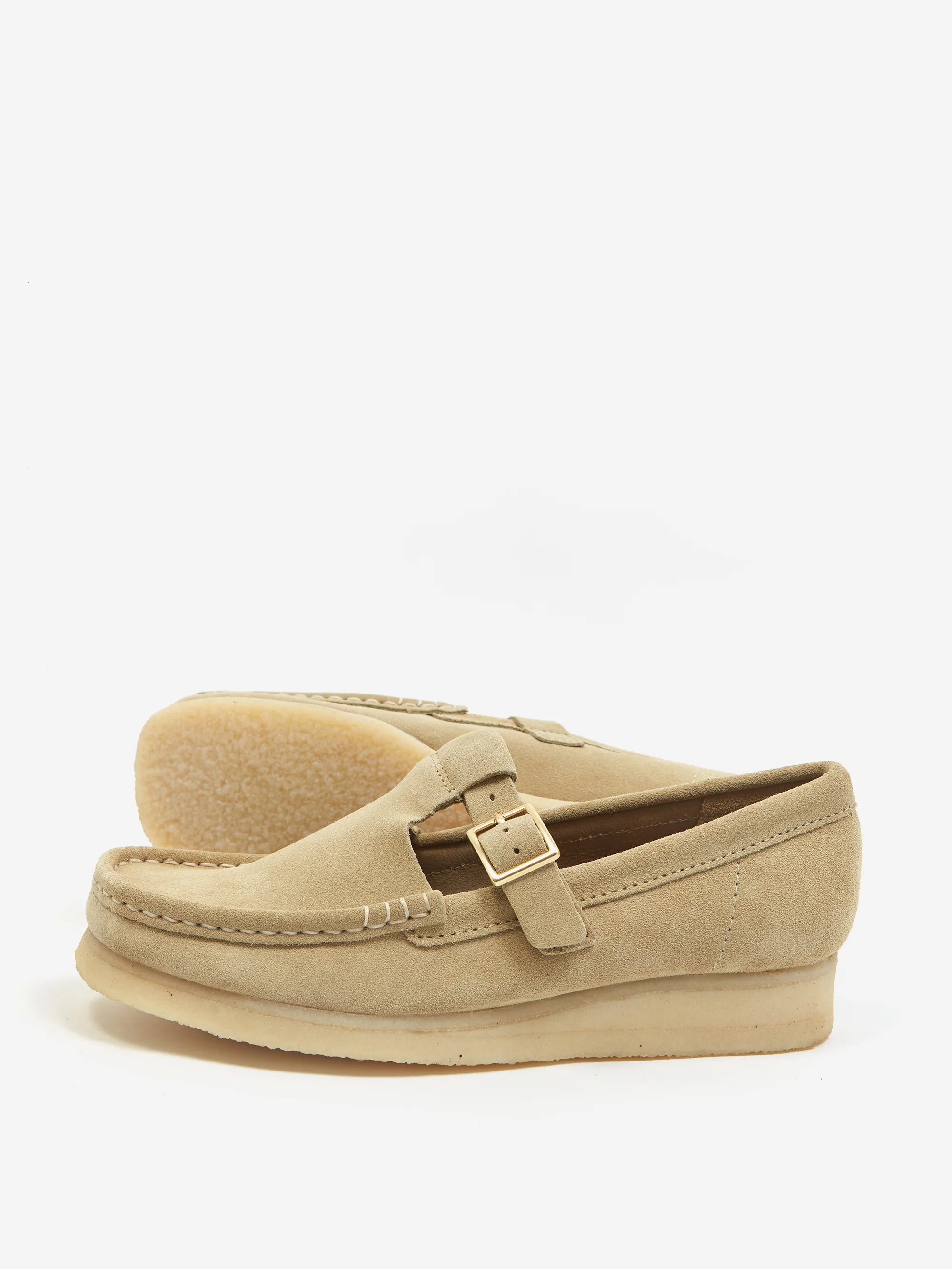 Clarks Orignals Wallabee T Bar - Maple Suede - Image 7