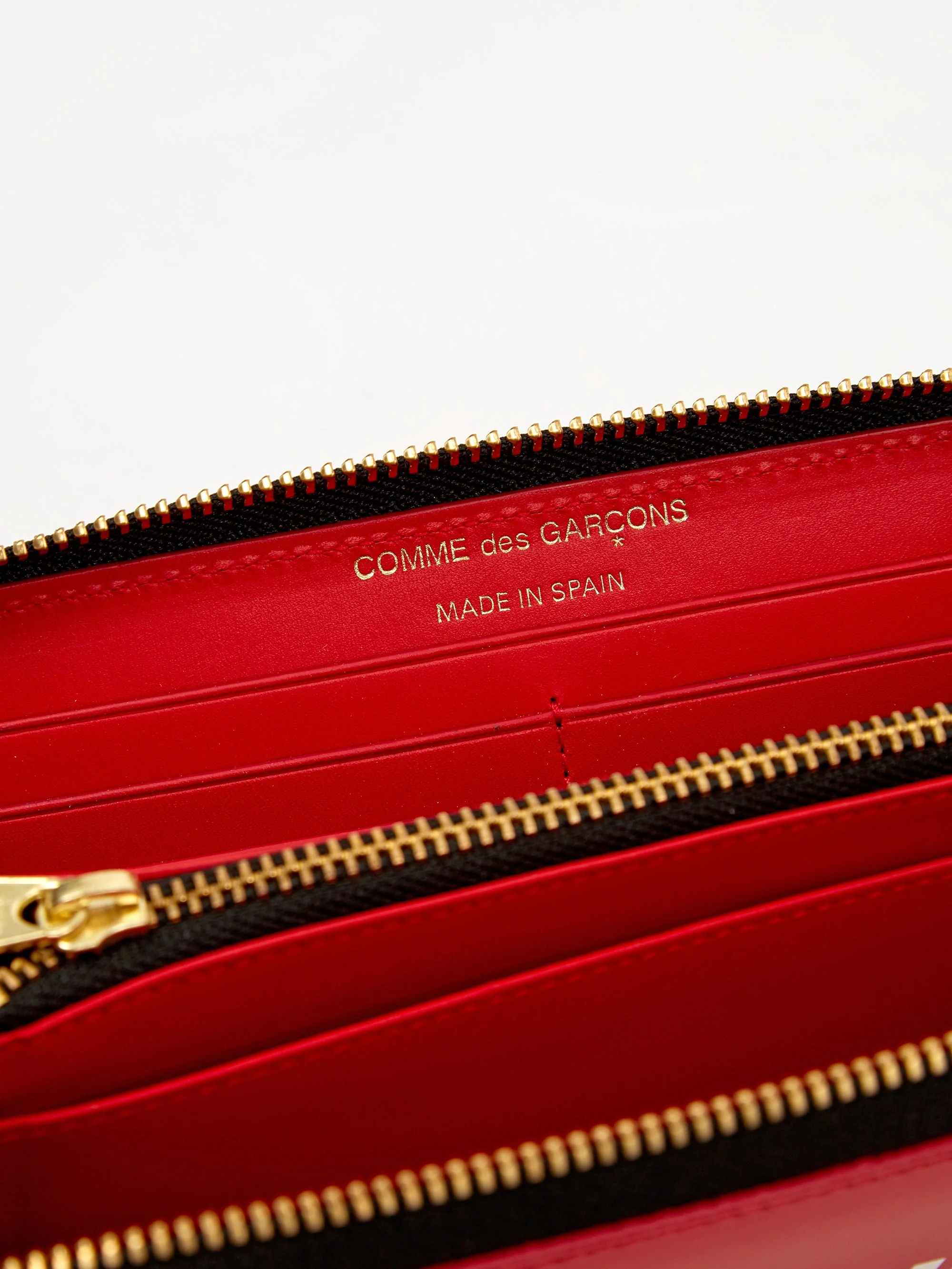 Comme des Garcons Wallet Huge Logo - (SA0110HL) Red - Image 5