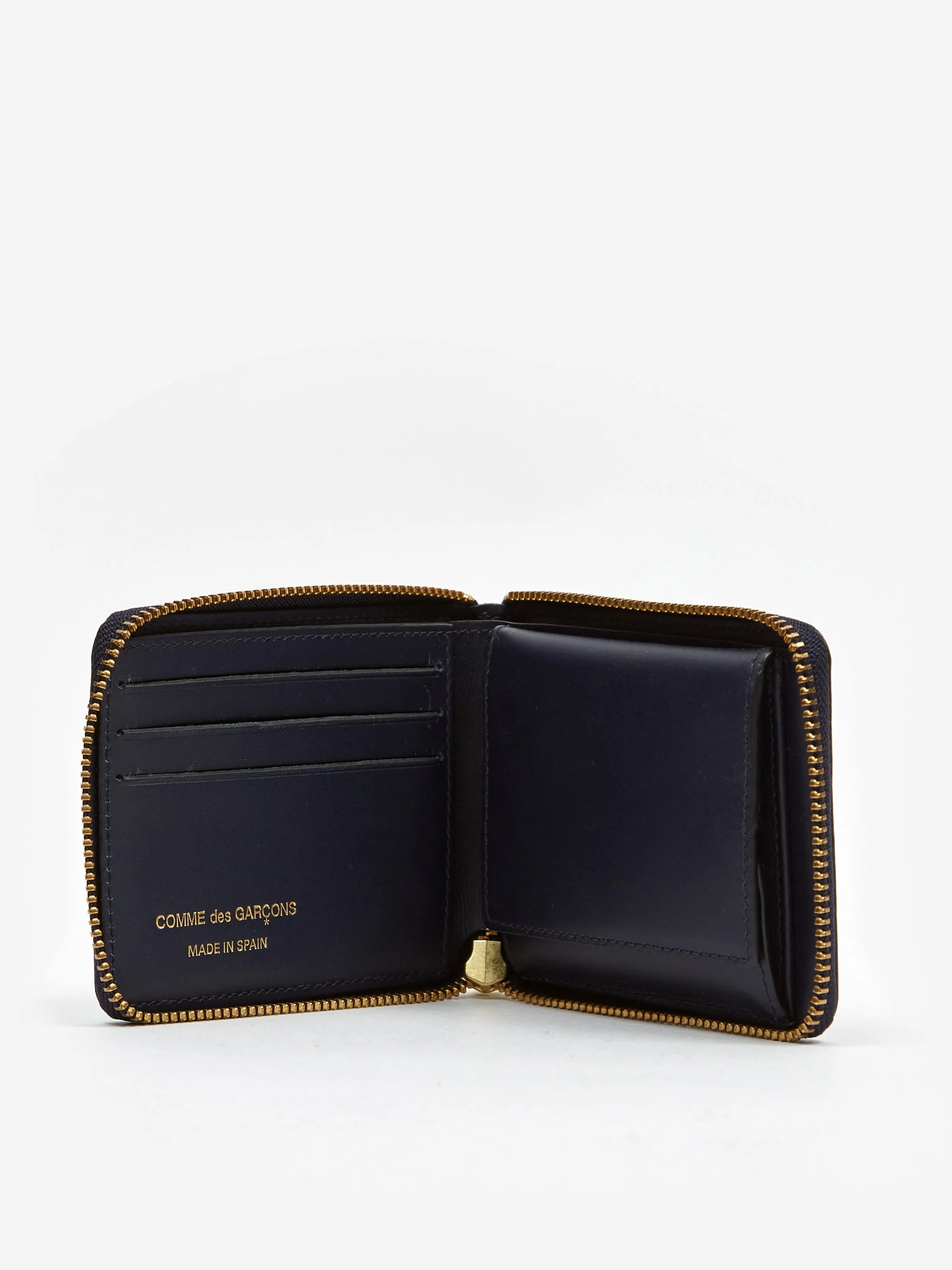 Comme des Garcons Wallets Classic Leather (SA7100) - Navy - Image 3