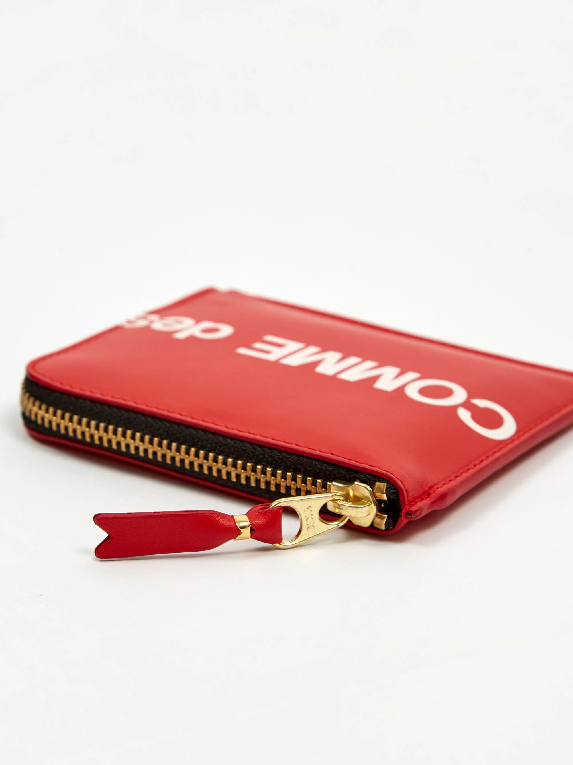 Comme des Garcons Wallets Huge Logo - (SA3100HL) Red - Image 4
