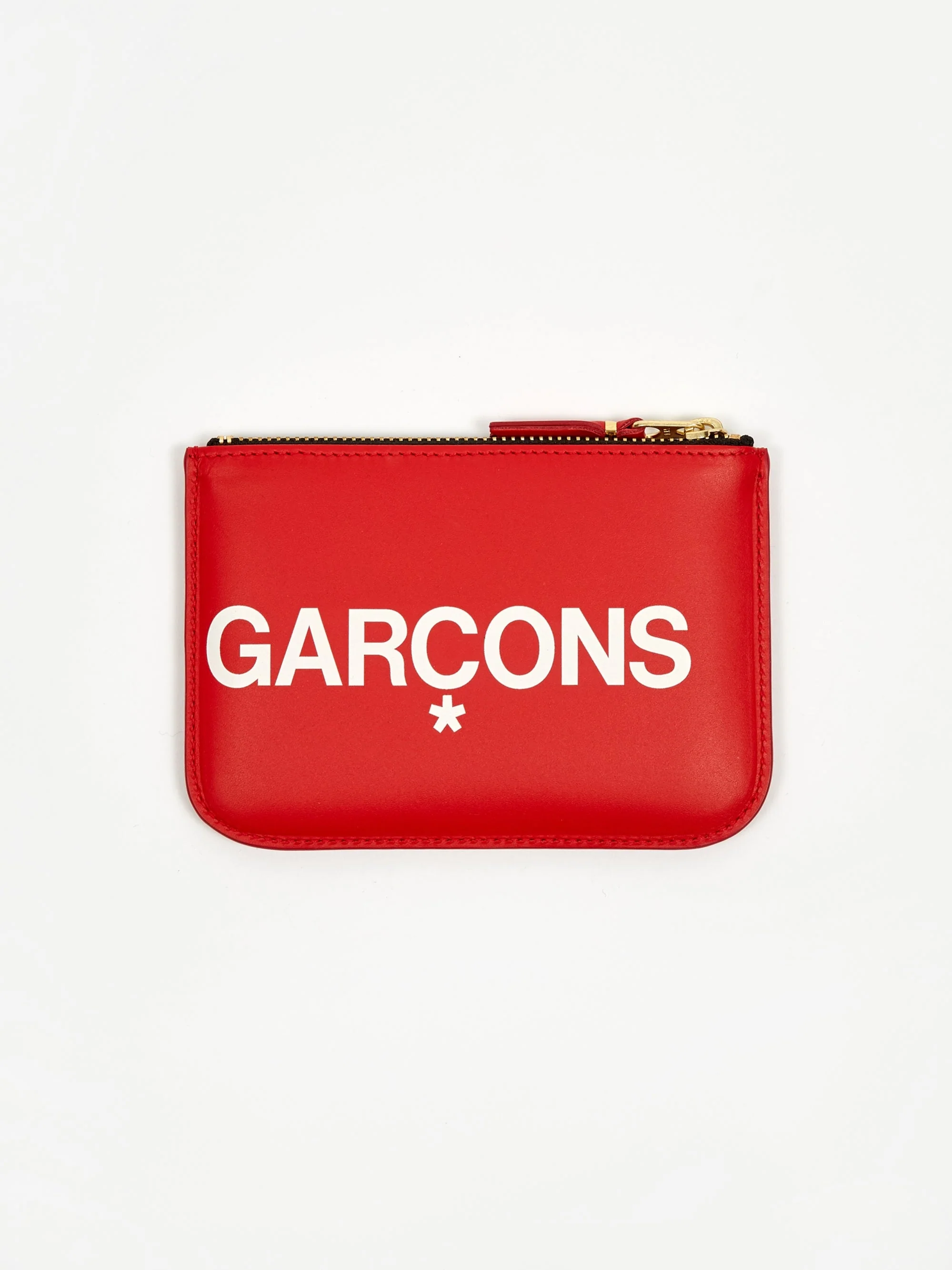 Comme des Garcons Wallets Huge Logo - (SA8100HL)Red - Image 3