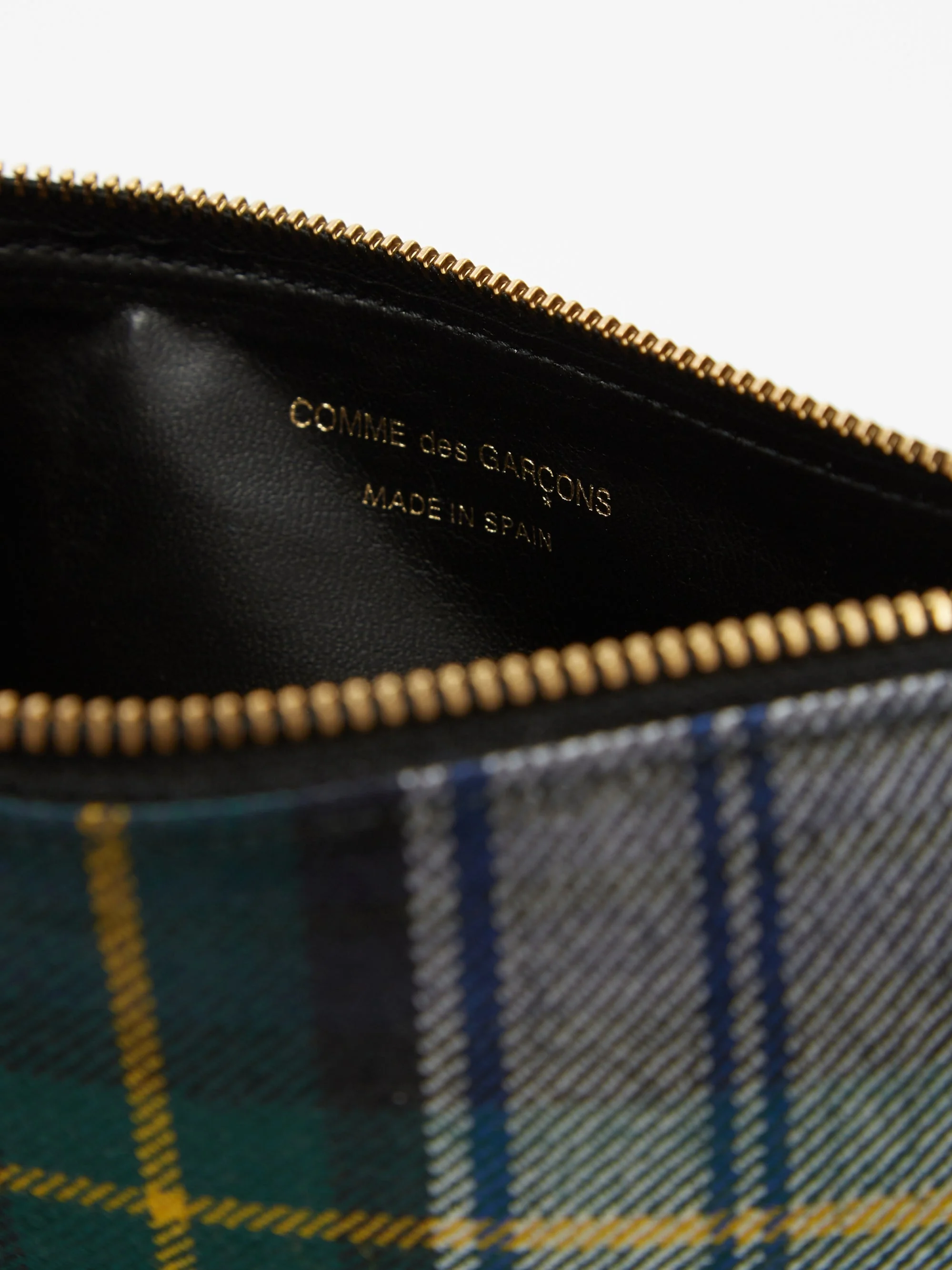 Comme des Garcons Wallets Tartan Patchwork W (SA5100TP) - Green - Image 3