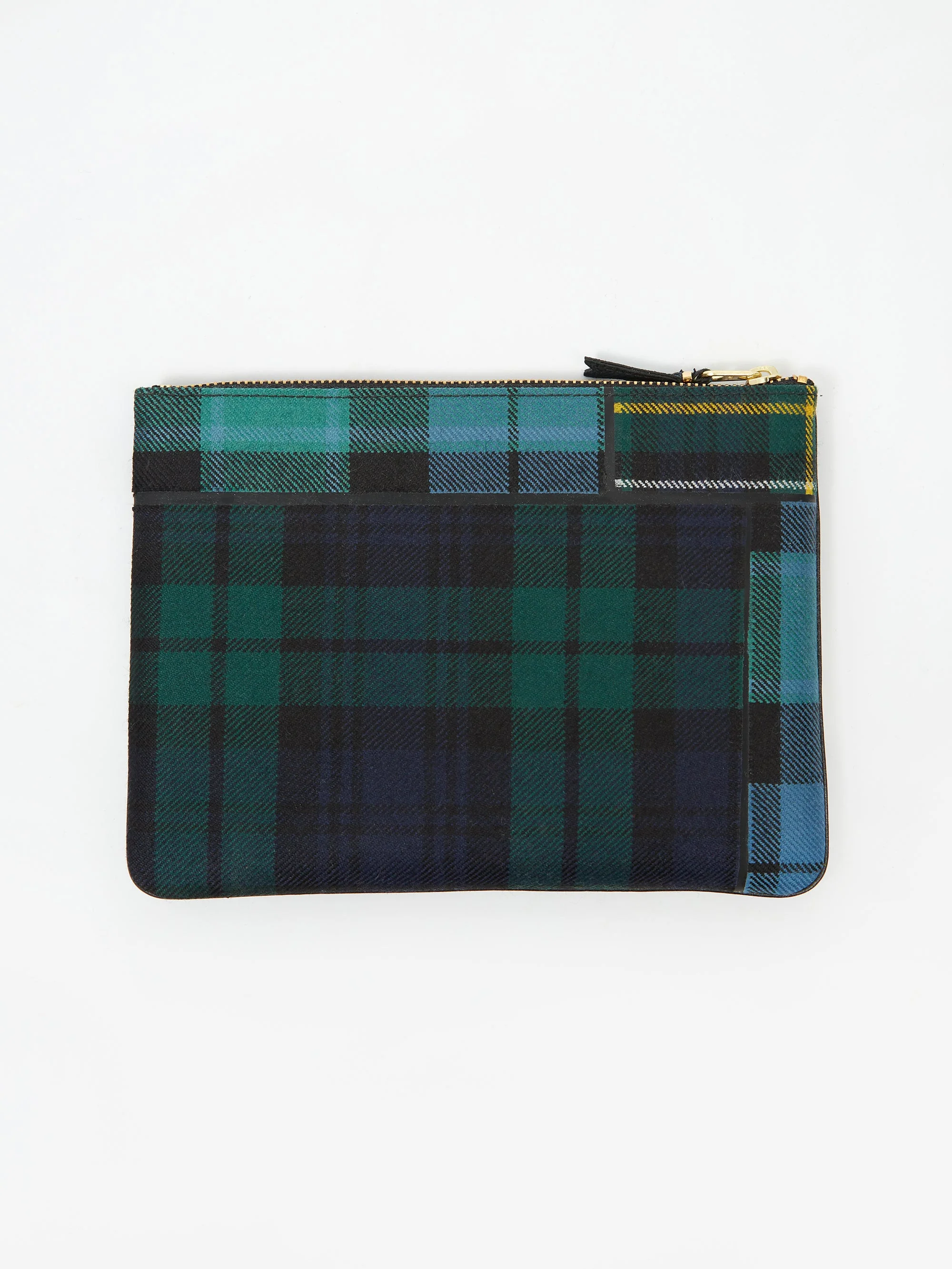 Comme des Garcons Wallets Tartan Patchwork W (SA5100TP) - Green - Image 4