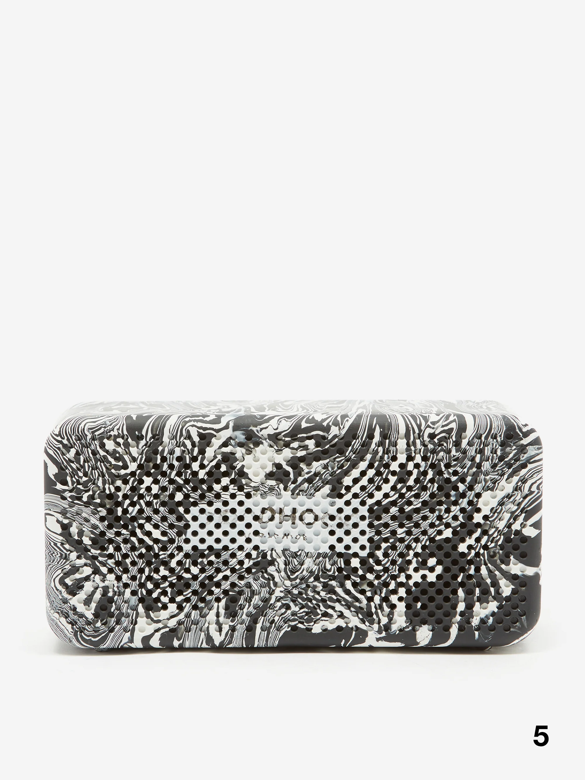 gomi x Goodhood Recycled Bluetooth Speaker - Black/White - Image 6