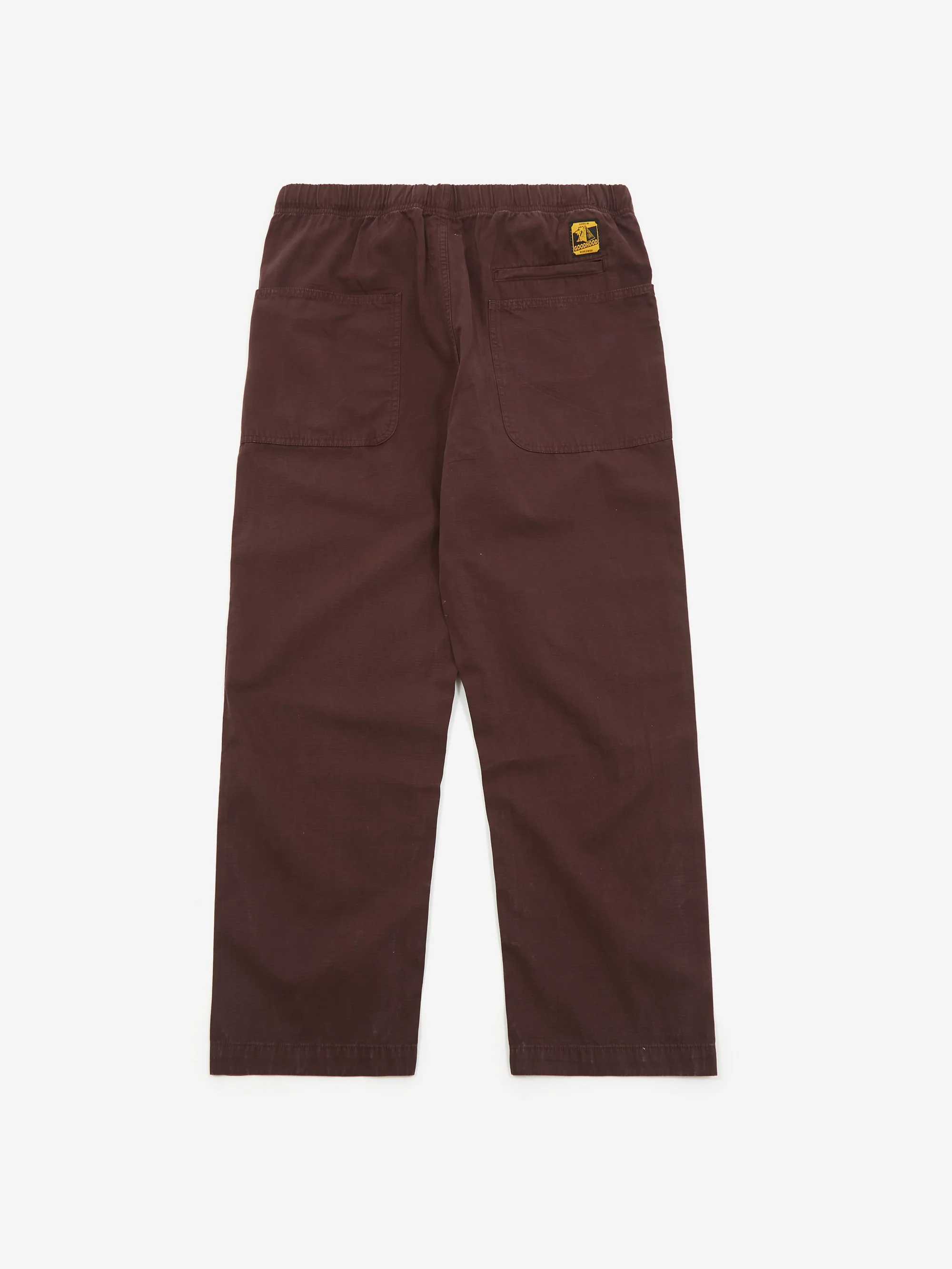 Goodhood Worldwide Military Pant - Chocolate Brown - Image 4