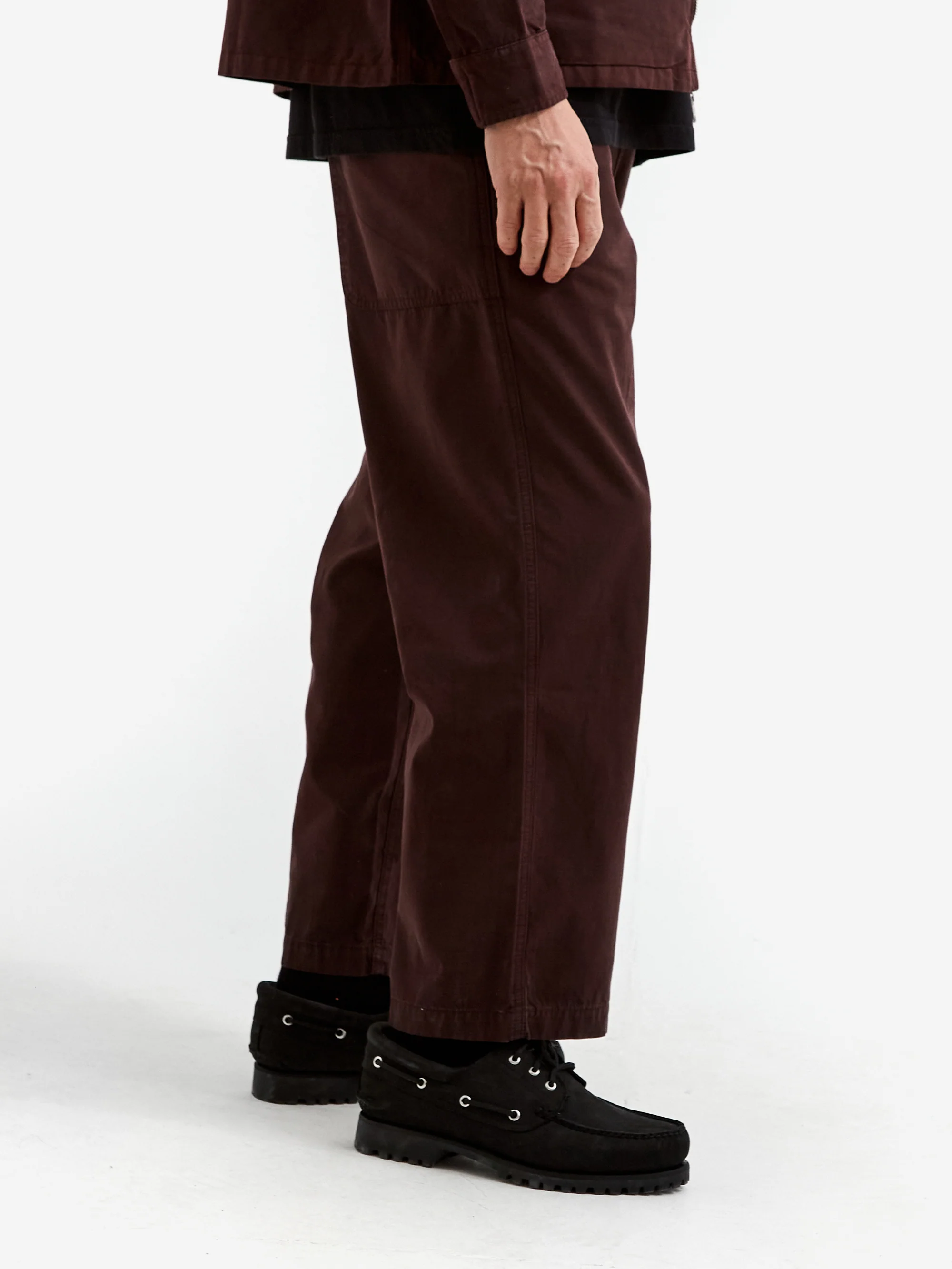 Goodhood Worldwide Military Pant - Chocolate Brown - Image 5