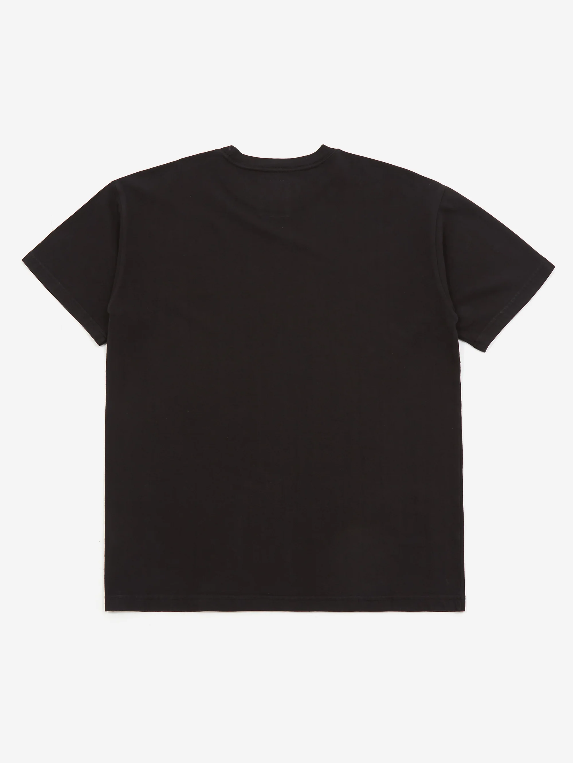 Goodhood Worldwide Script T-Shirt - Washed Black - Image 4