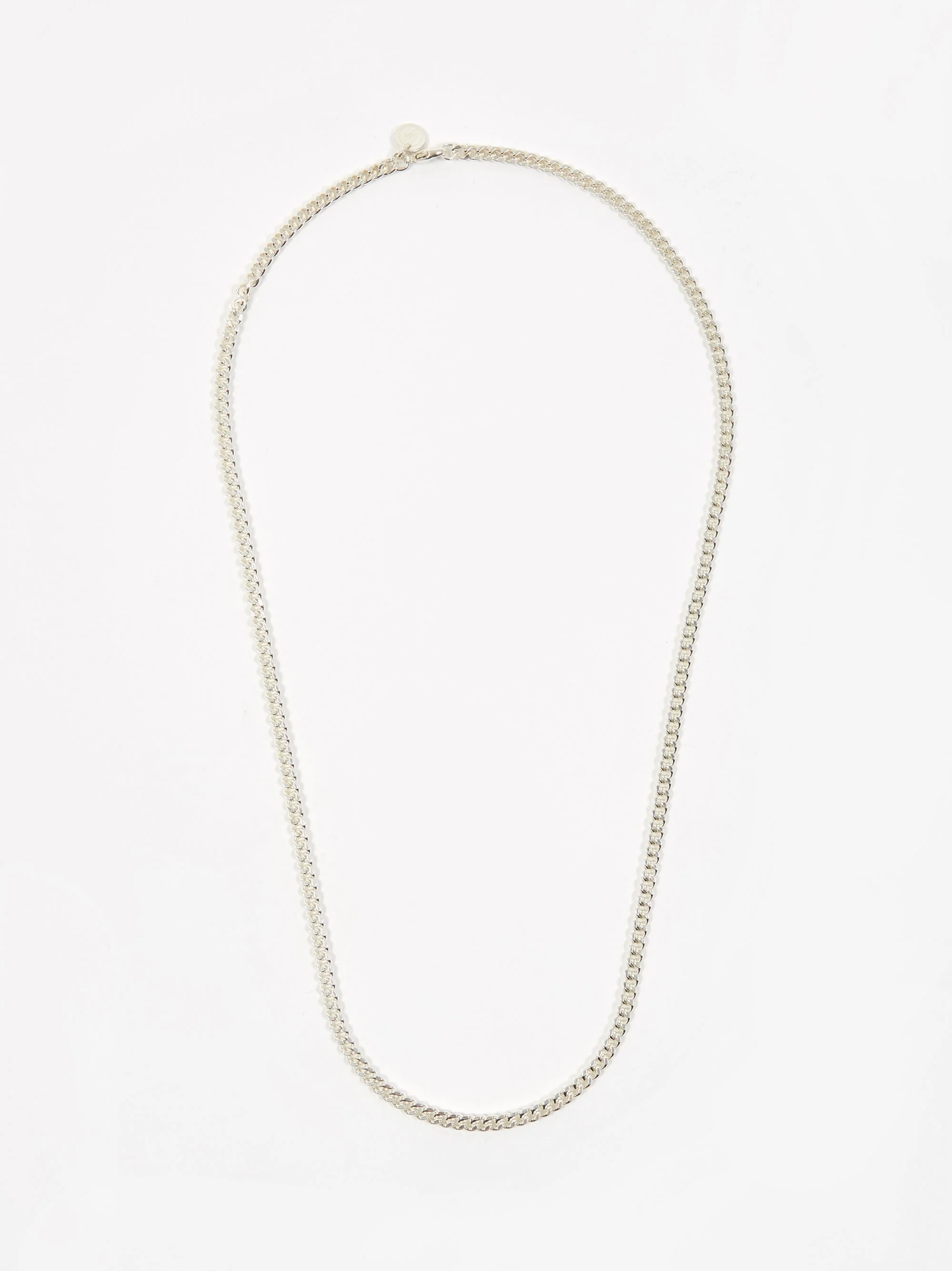 Goodhood Worldwide Curb Chain / Silver / 2.1mm Gauge / 60cm - Image 3