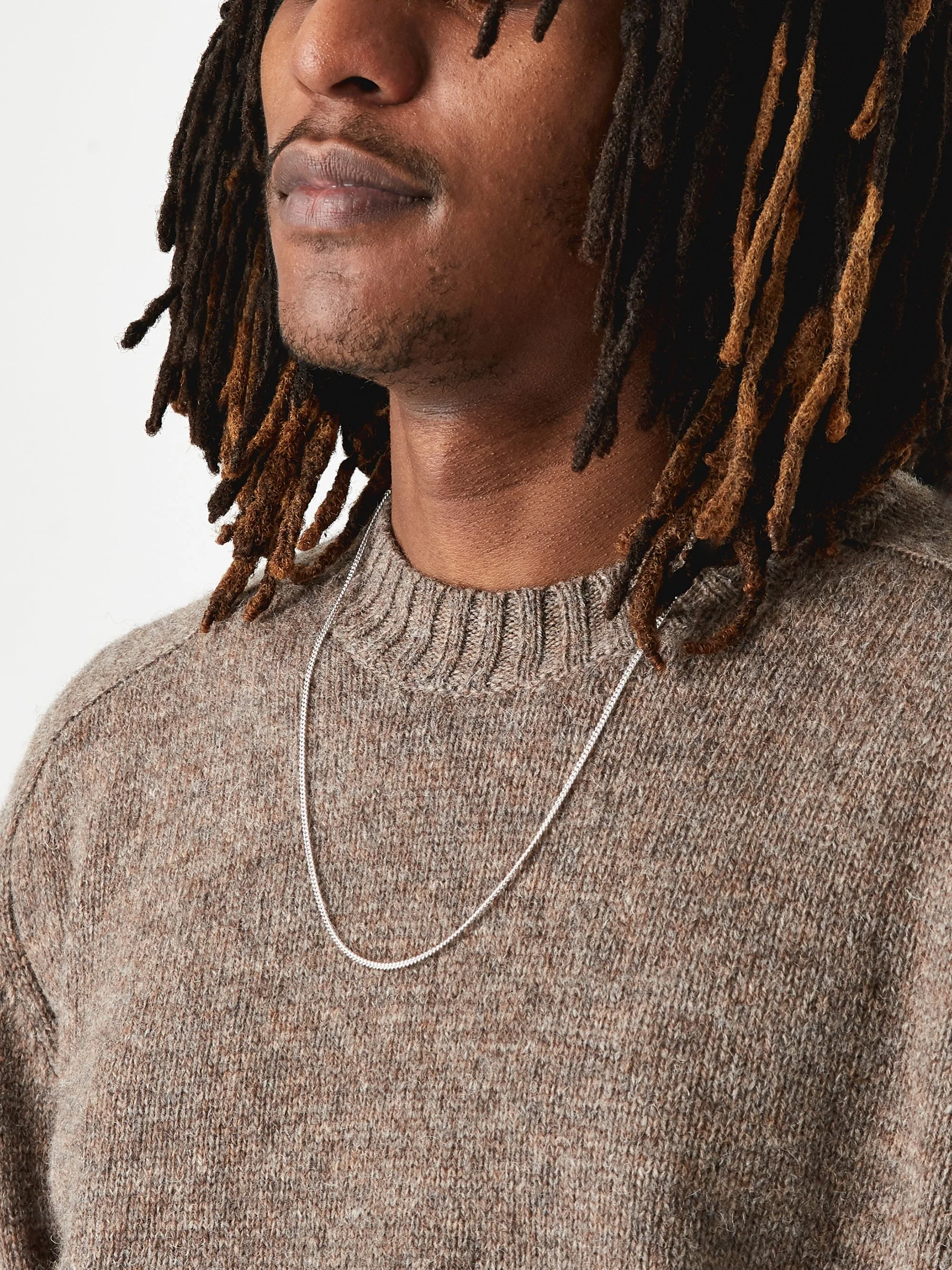 Goodhood Worldwide Curb Chain / Silver / 2.1mm Gauge / 60cm - Image 4