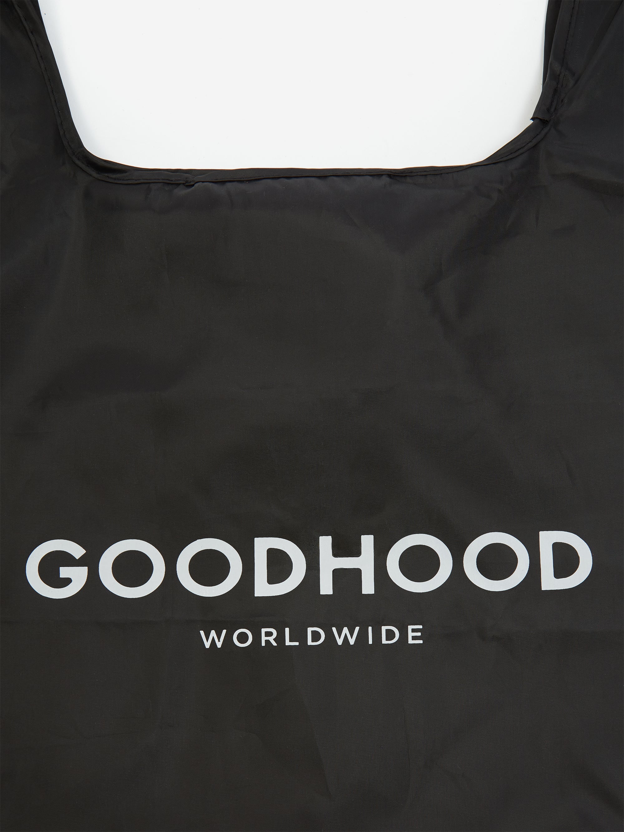 Goodhood London Packable Tote Bag - Black - Image 3