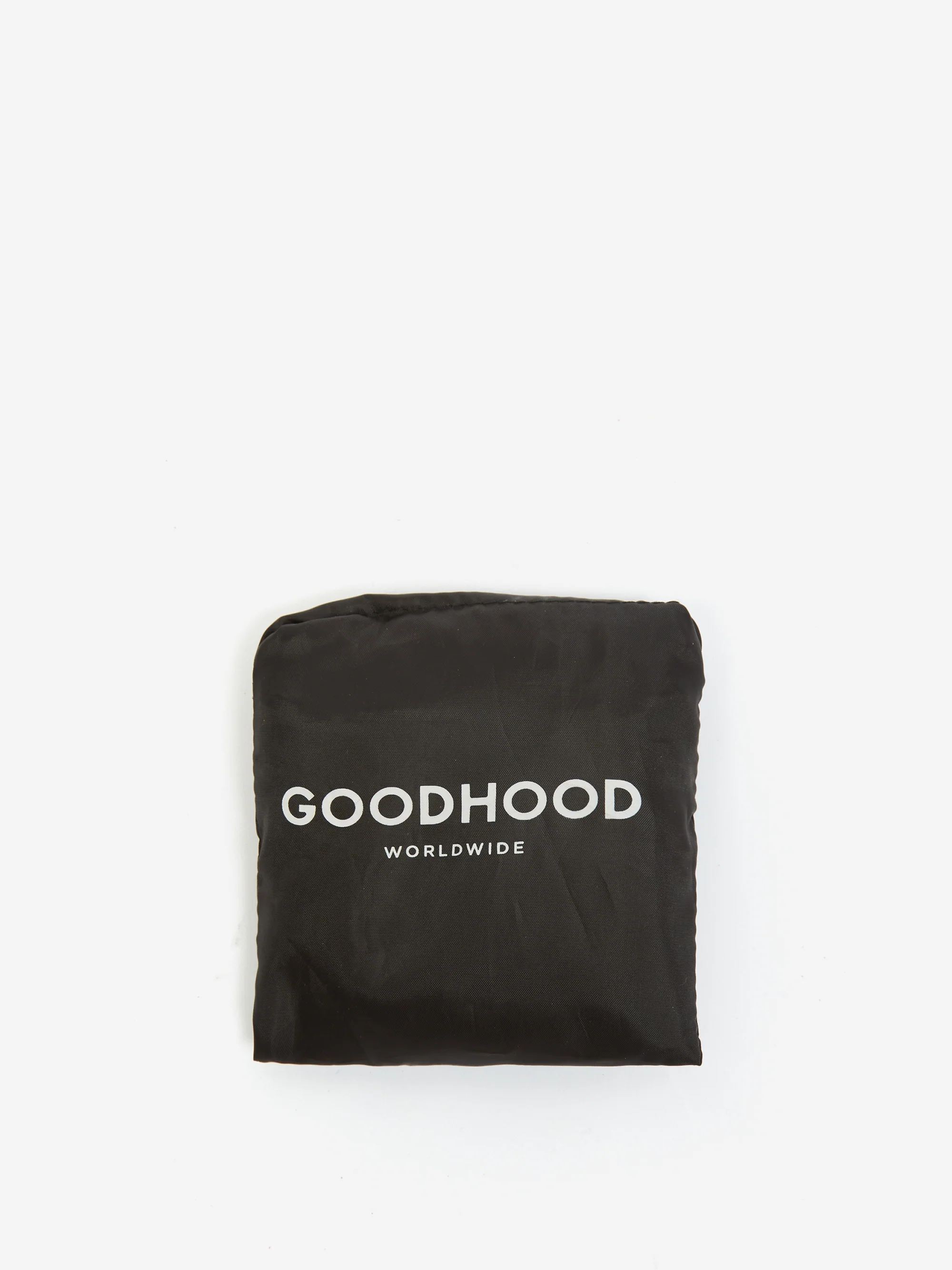 Goodhood London Packable Tote Bag - Black - Image 4