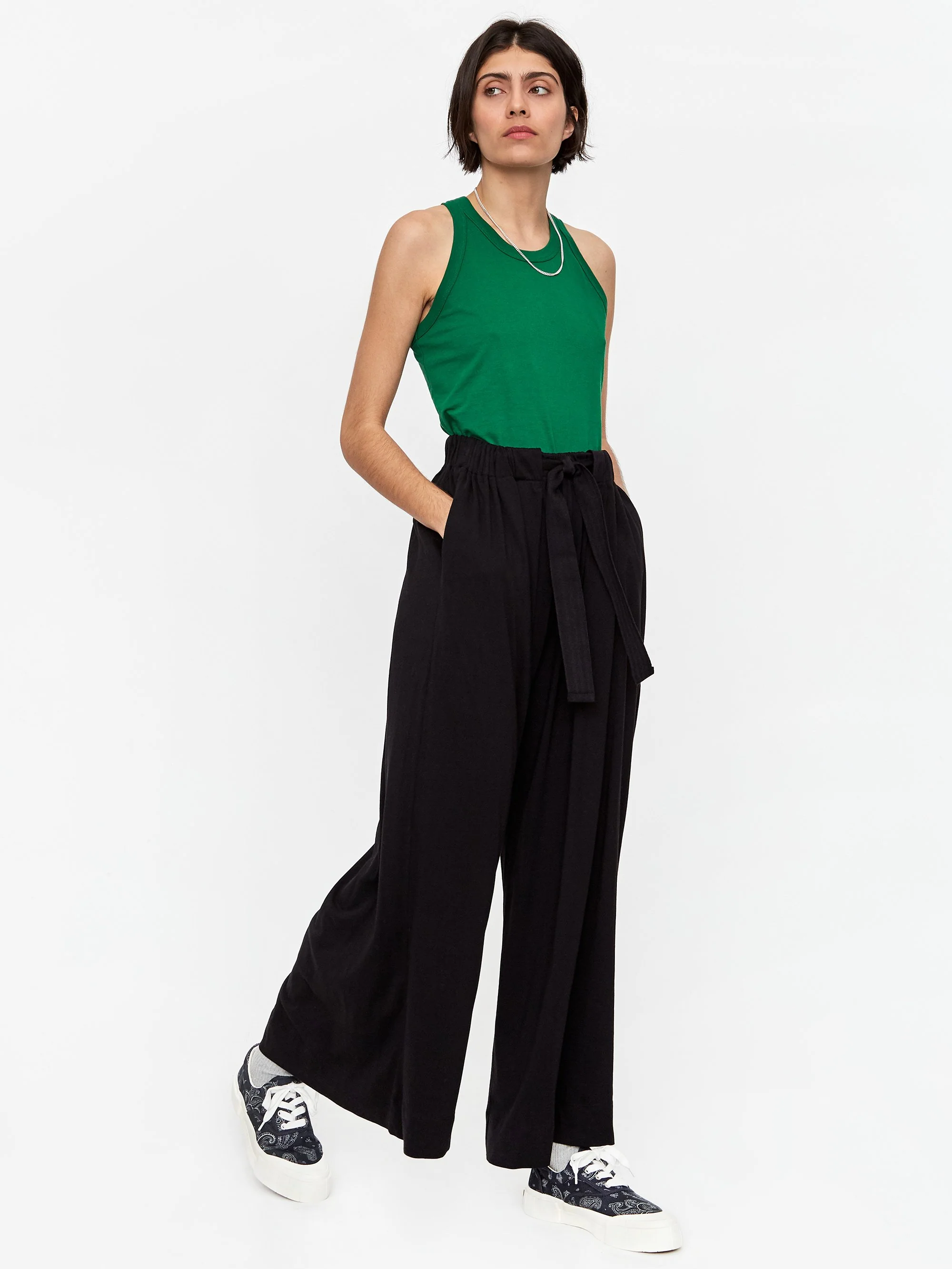 Kowtow Gather Pant - Black - Image 3