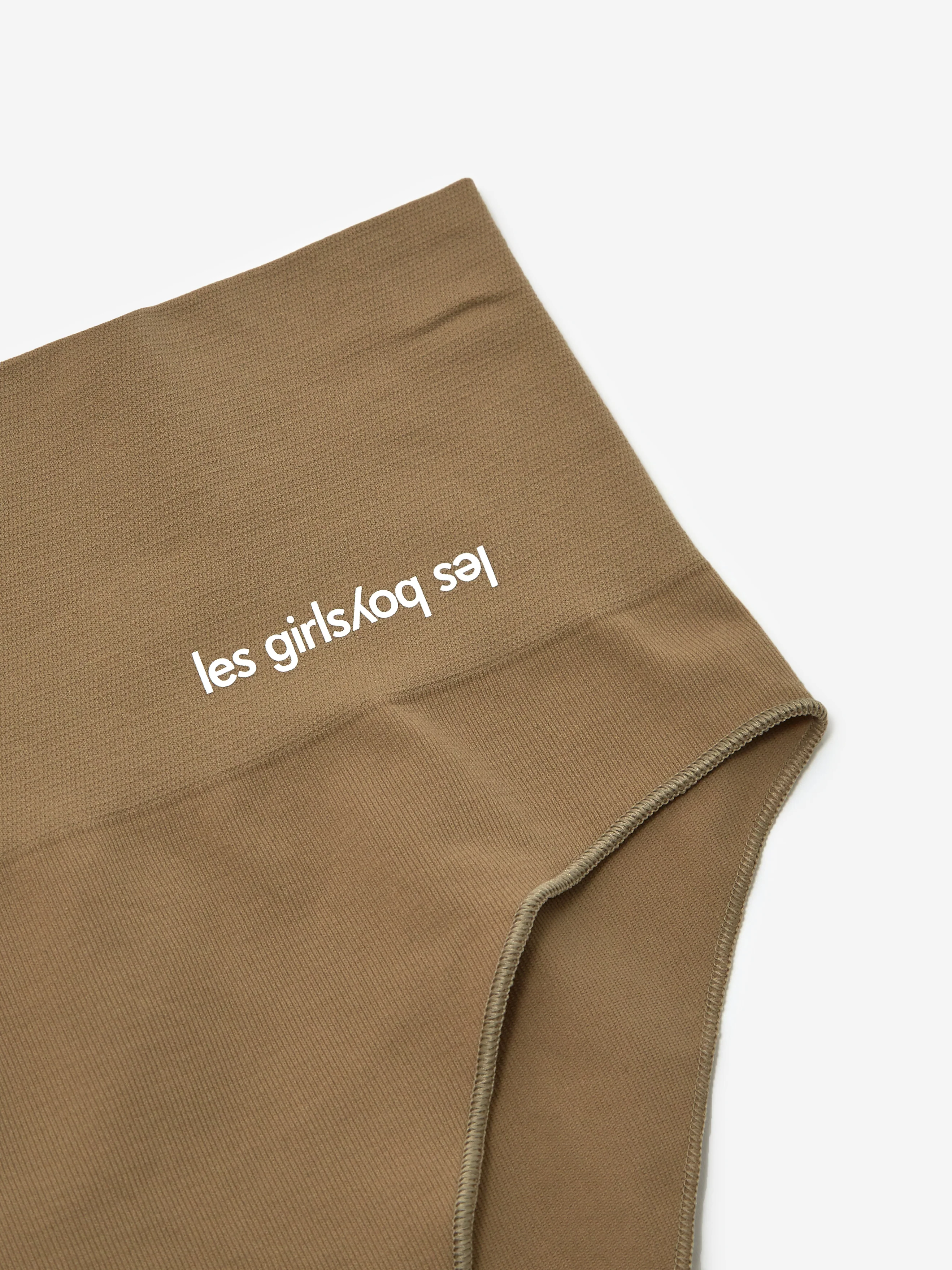 Les Girls Les Boys Semi Sheer Brief - Coriander - Image 6