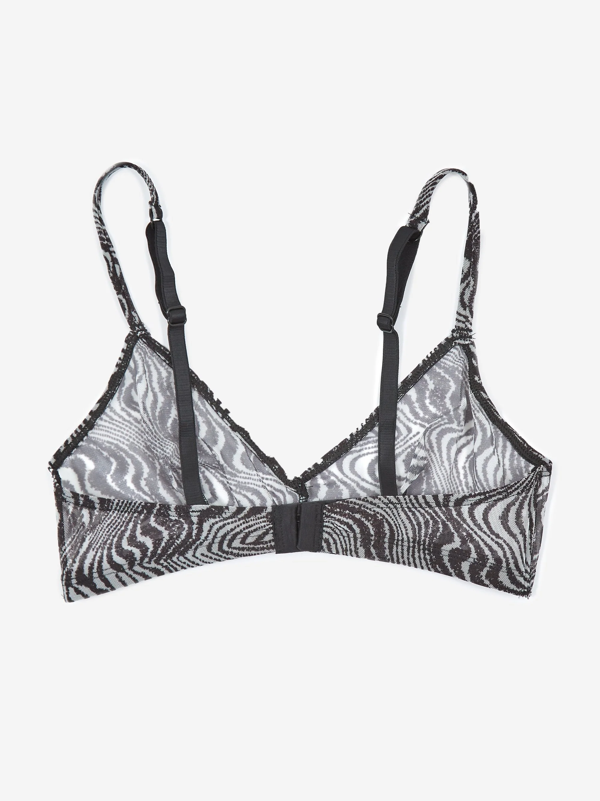 Les Girls Les Boys Static Bra - Black/White - Image 7