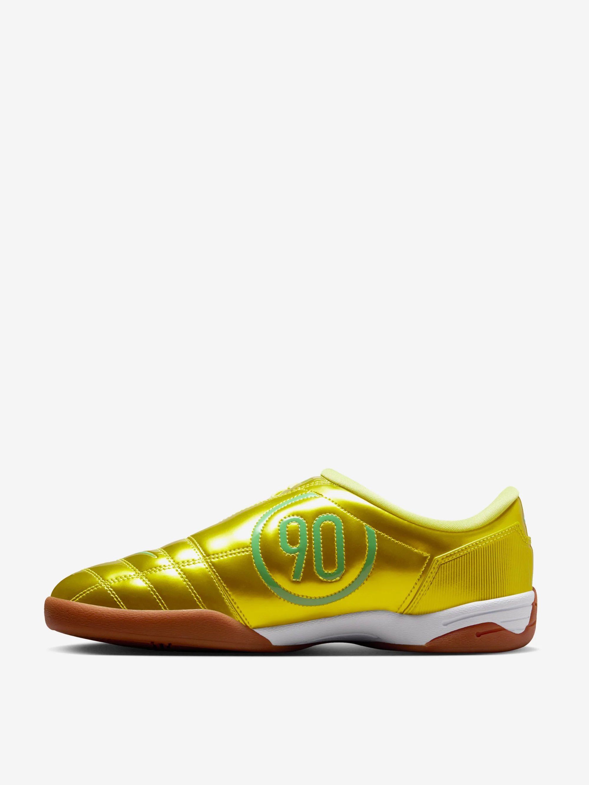 Nike T90 SP - Dynamic Yellow/Green Spark-Gum Med Brown - Image 3
