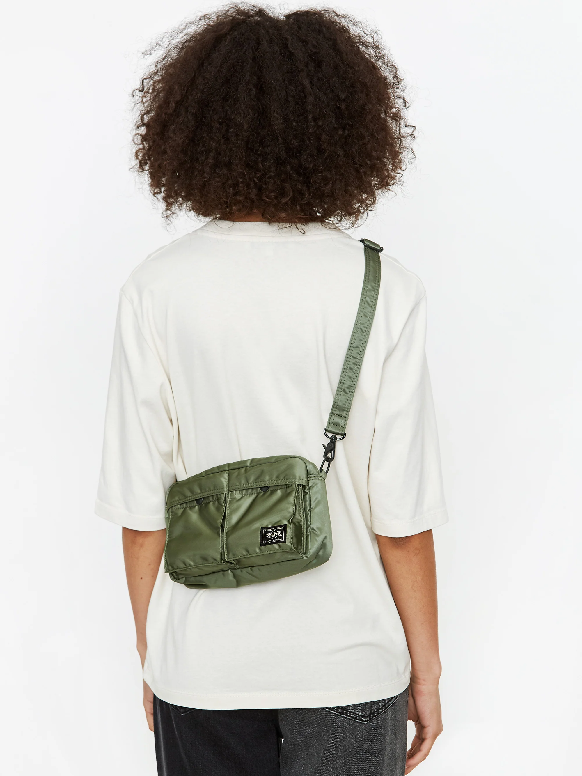 Porter Yoshida & Co. Tanker Shoulder Bag - Olive - Image 7
