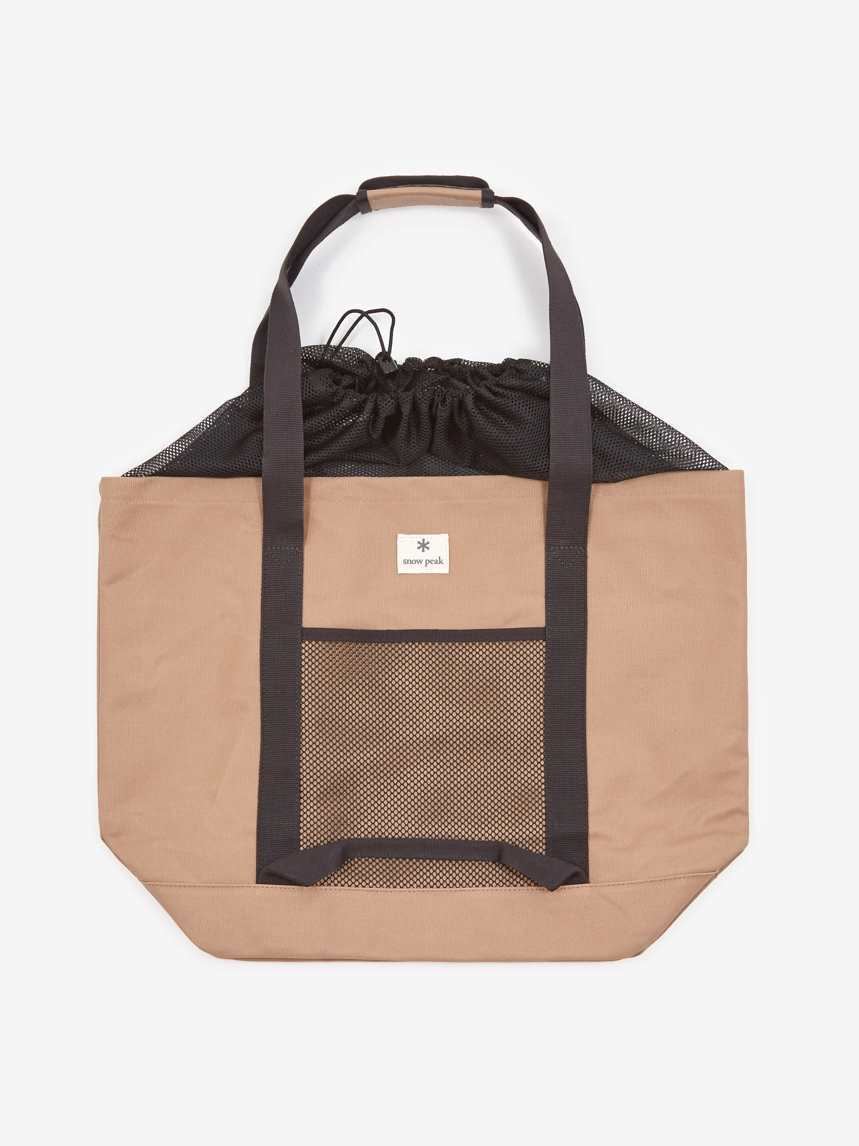 Snow Peak Gear Tote Bag Medium - Brown - Image 5