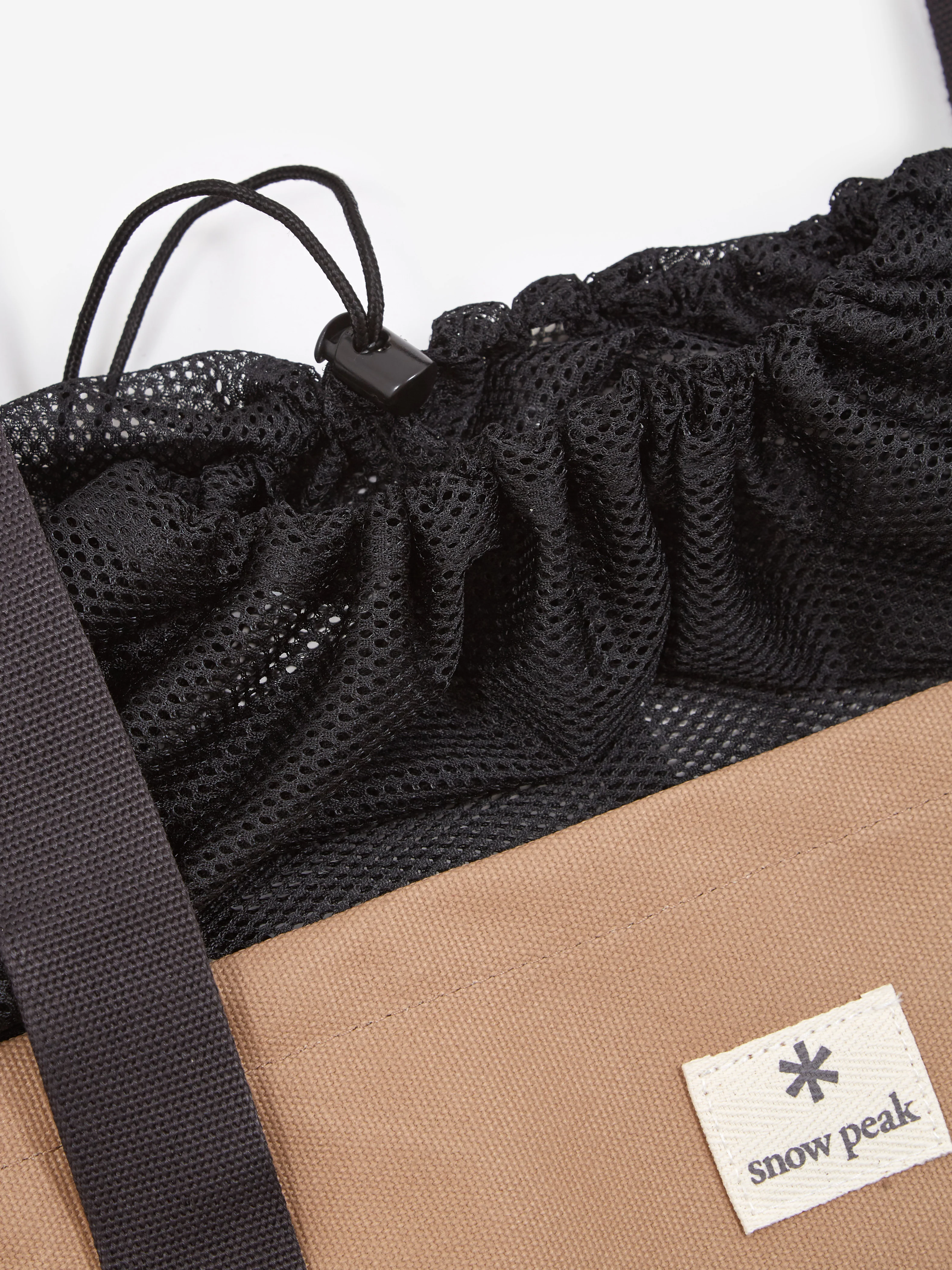 Snow Peak Gear Tote Bag Medium - Brown - Image 6