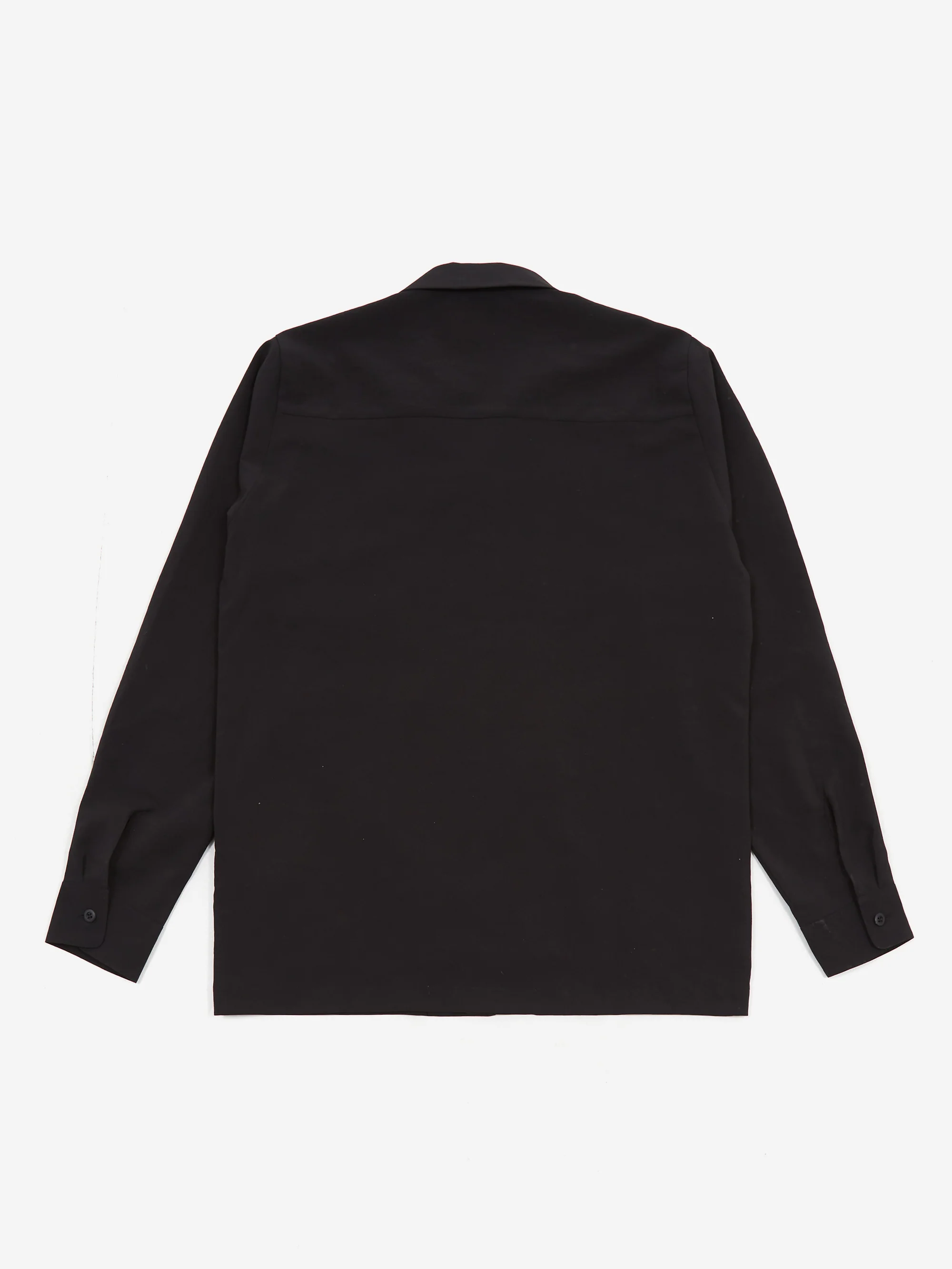 Snow Peak PE Light Poplin Shirts - Black - Image 4