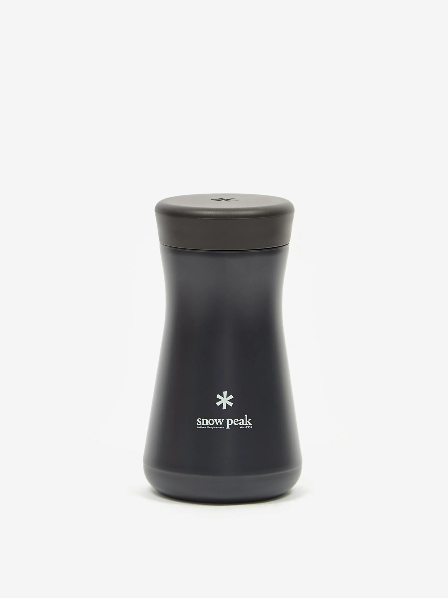 Snow Peak Stainless Vacuum Bottle Tsuzumi 350 - Black - Image 4