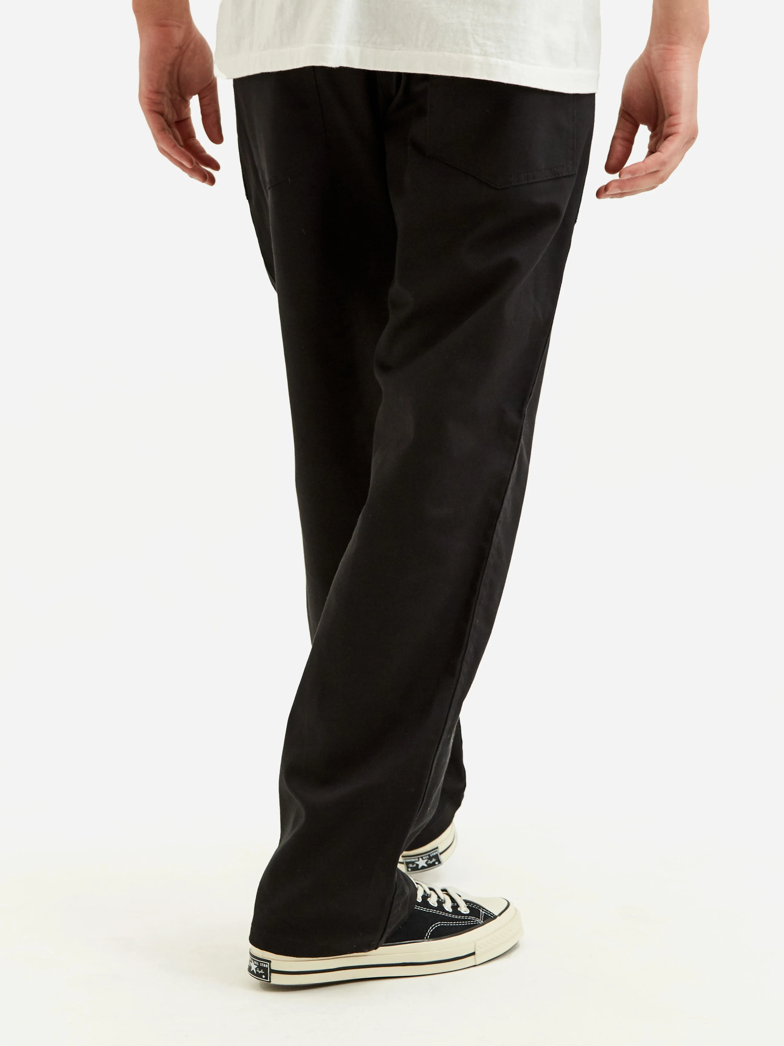 Stan Ray 1100 OG Loose Fatigue Pant - Black Twill - Image 7