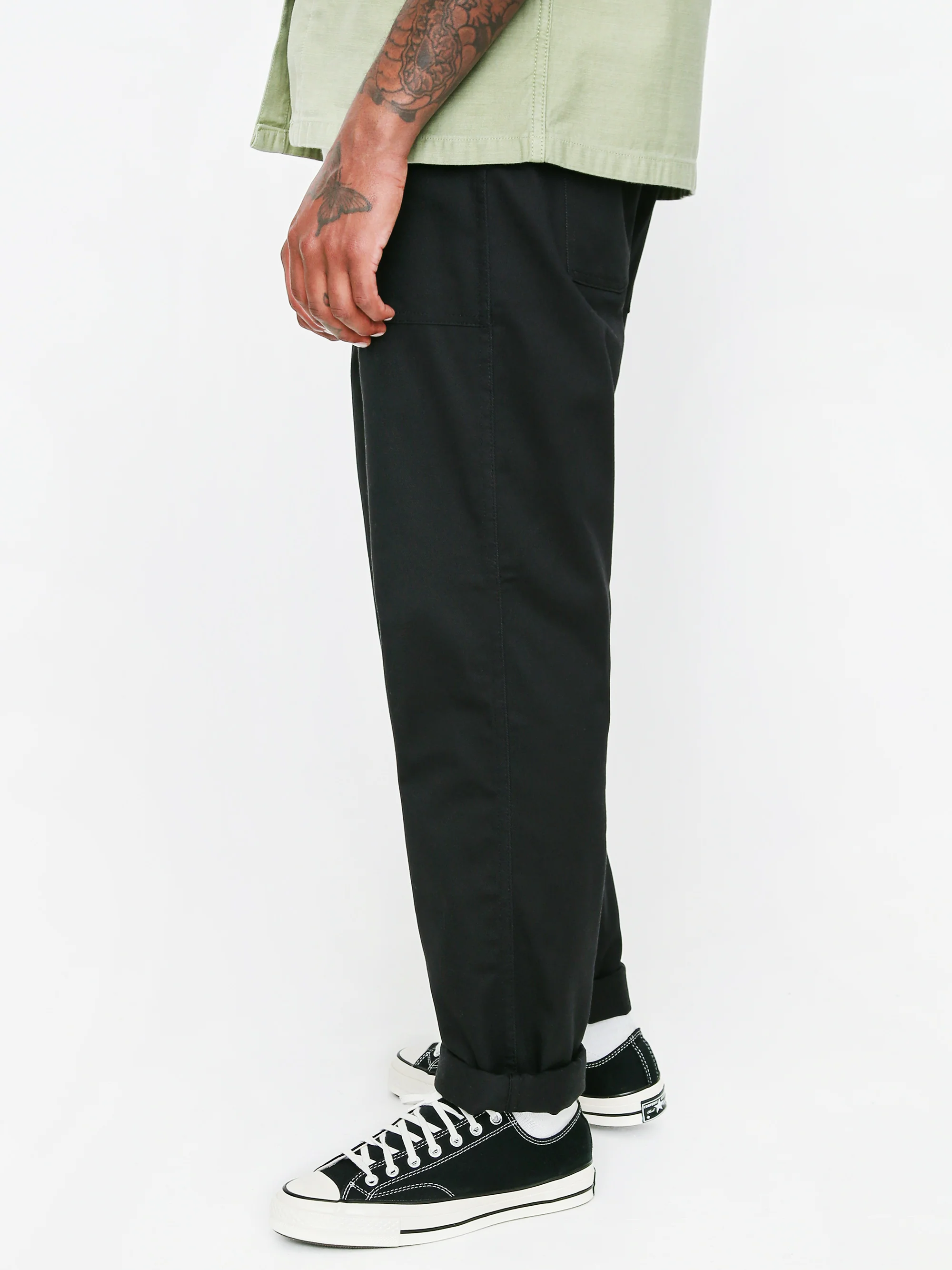 Stan Ray 1200 OG Taper Fatigue Pant - Black Twill - Image 7