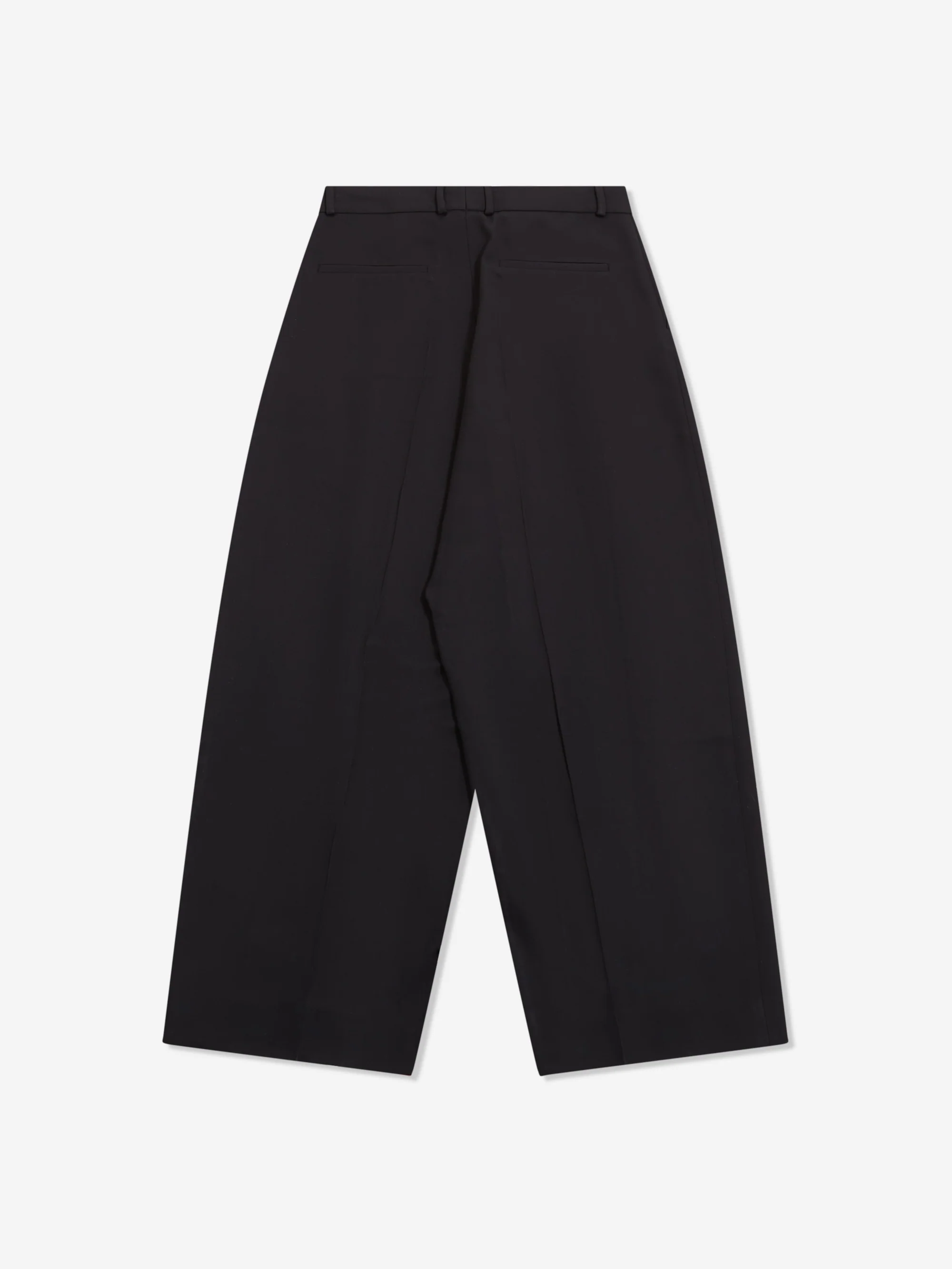 Studio Nicholson Line Double Pleat Volume Pant - Black - Image 4