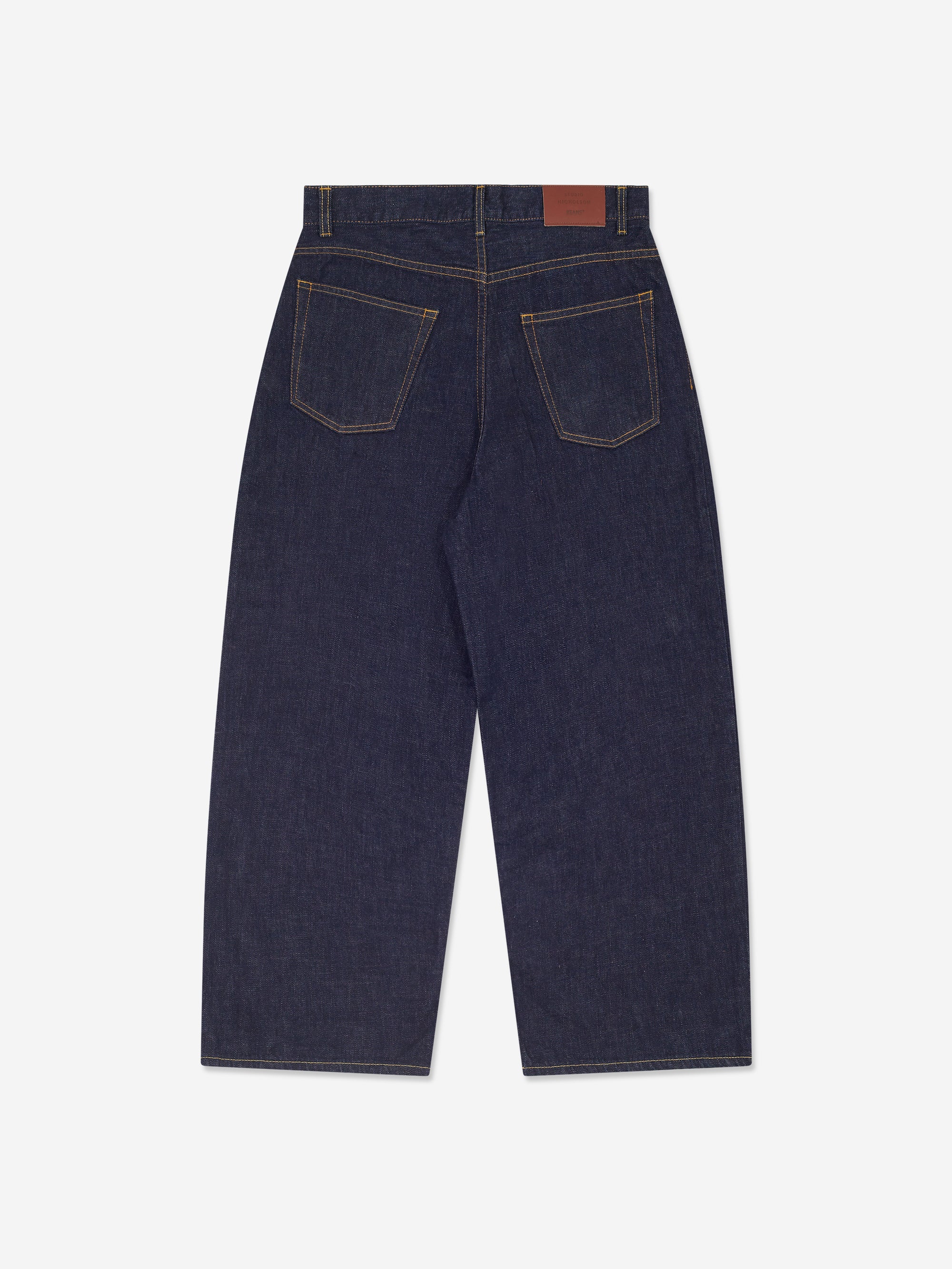 Studio Nicholson x Beams Plus 5 Pocket Denim Jean - Indigo - Image 3